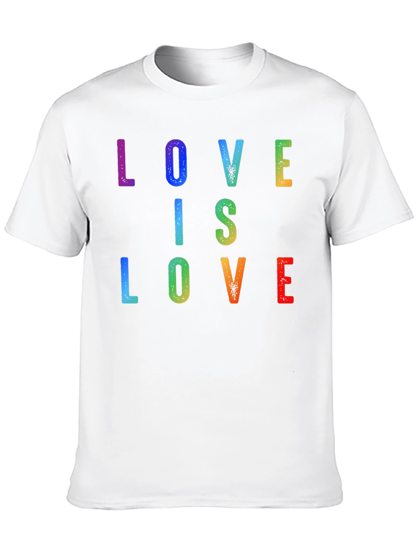 Black Love is Love Rainbow T-Shirt view 10