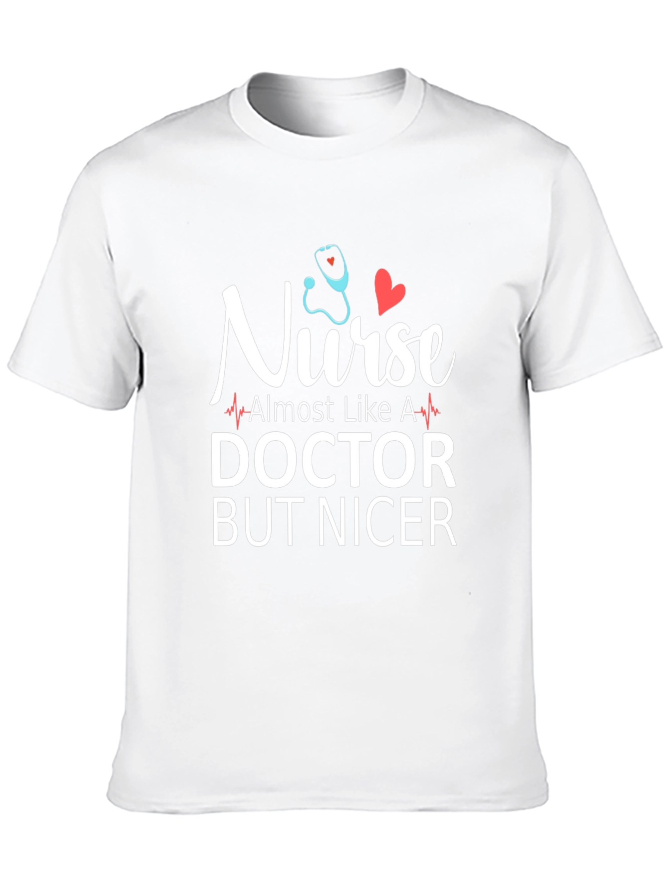 Black Nurse Doctor But Nicer Graphic Tee view 10