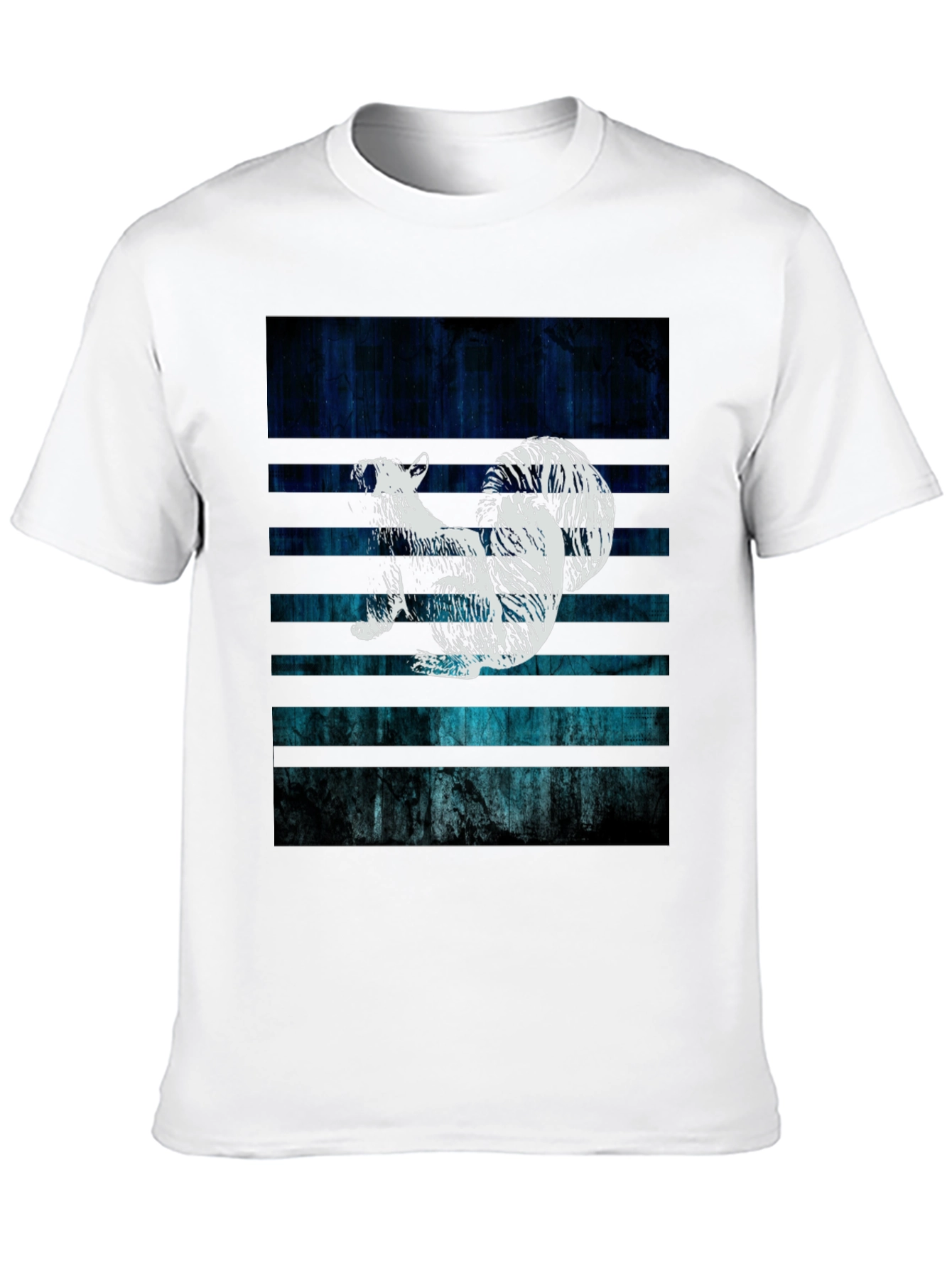 Black Squirrel Graphic Tee - Black Cotton Blend view 10