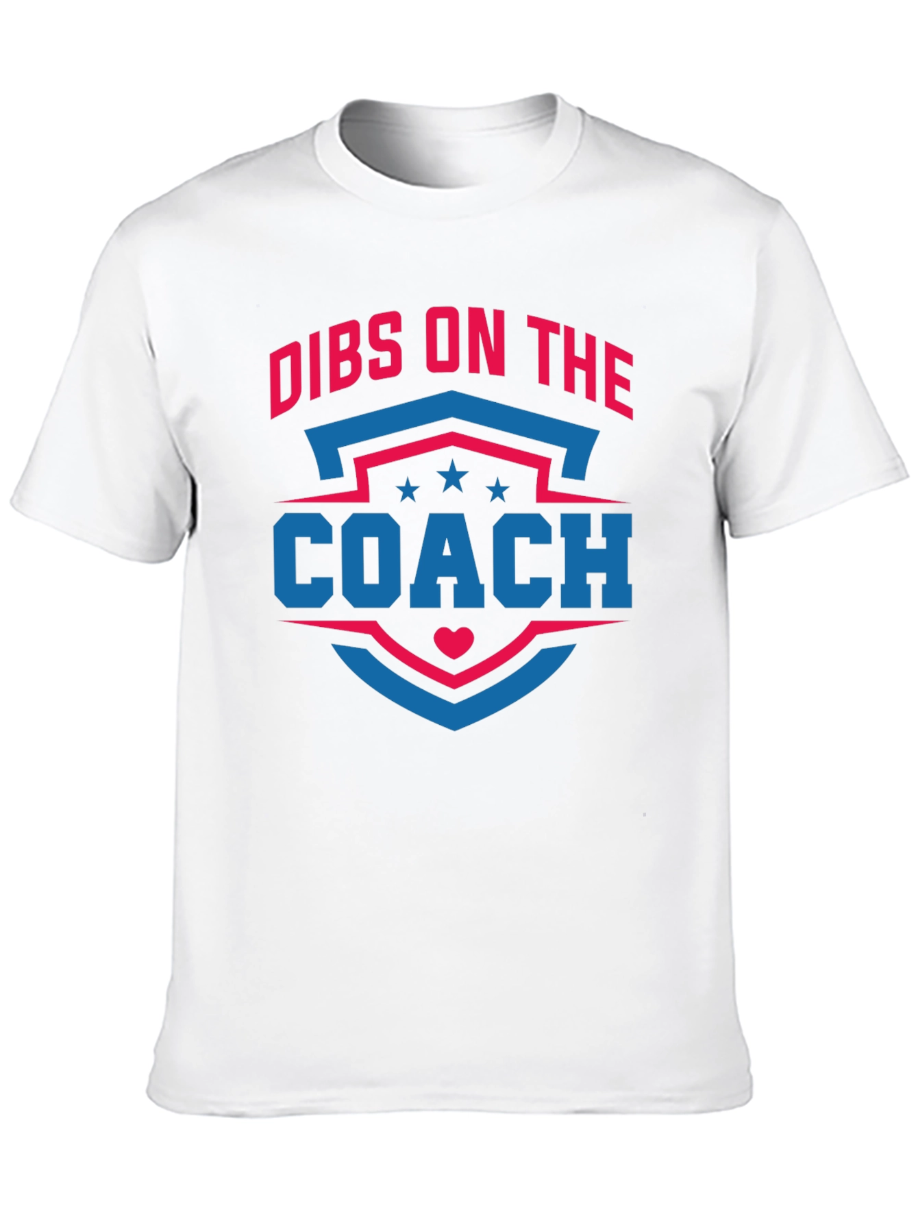 Black Dibs on the Coach T-Shirt - Novelty Graphic Tee view 10