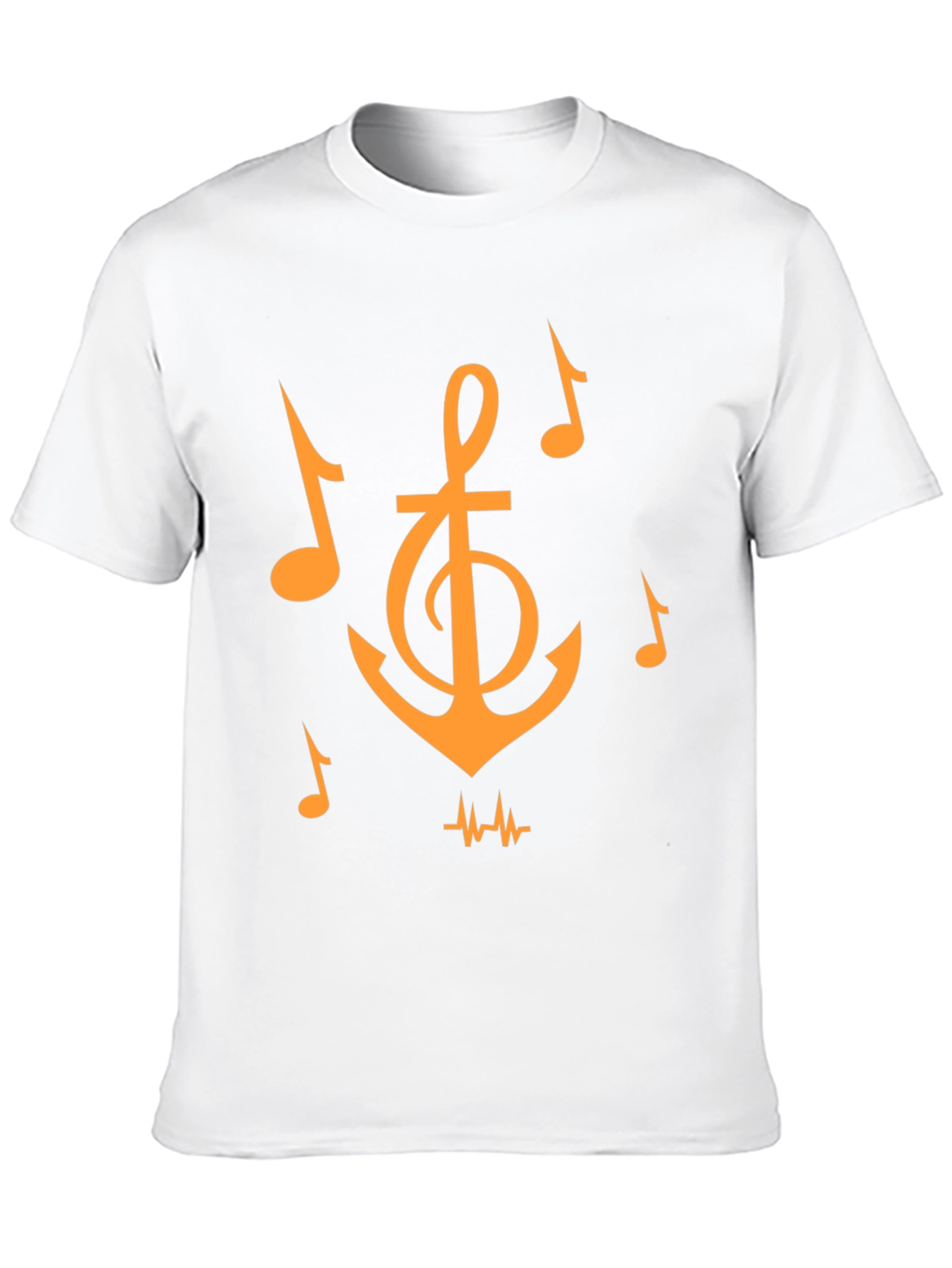 Black Musical Anchor Graphic Tee view 10
