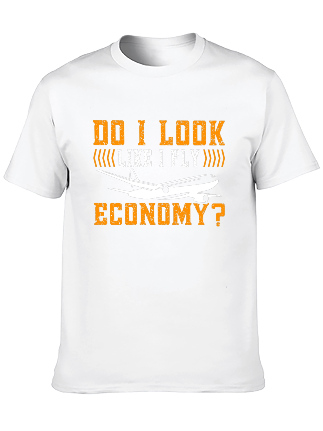 Black Do I Look Like I Fly Economy T-Shirt view 10