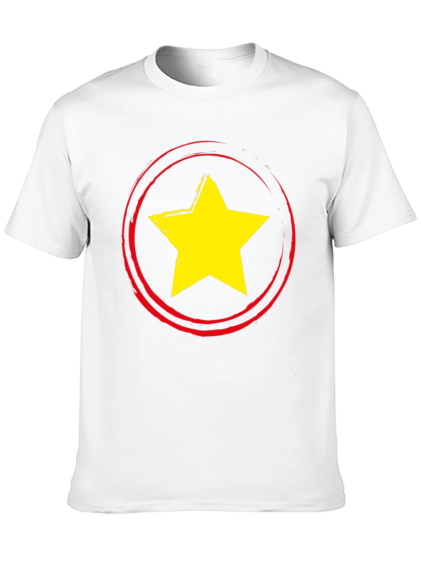 Black Star Graphic Crew Neck T-Shirt view 10