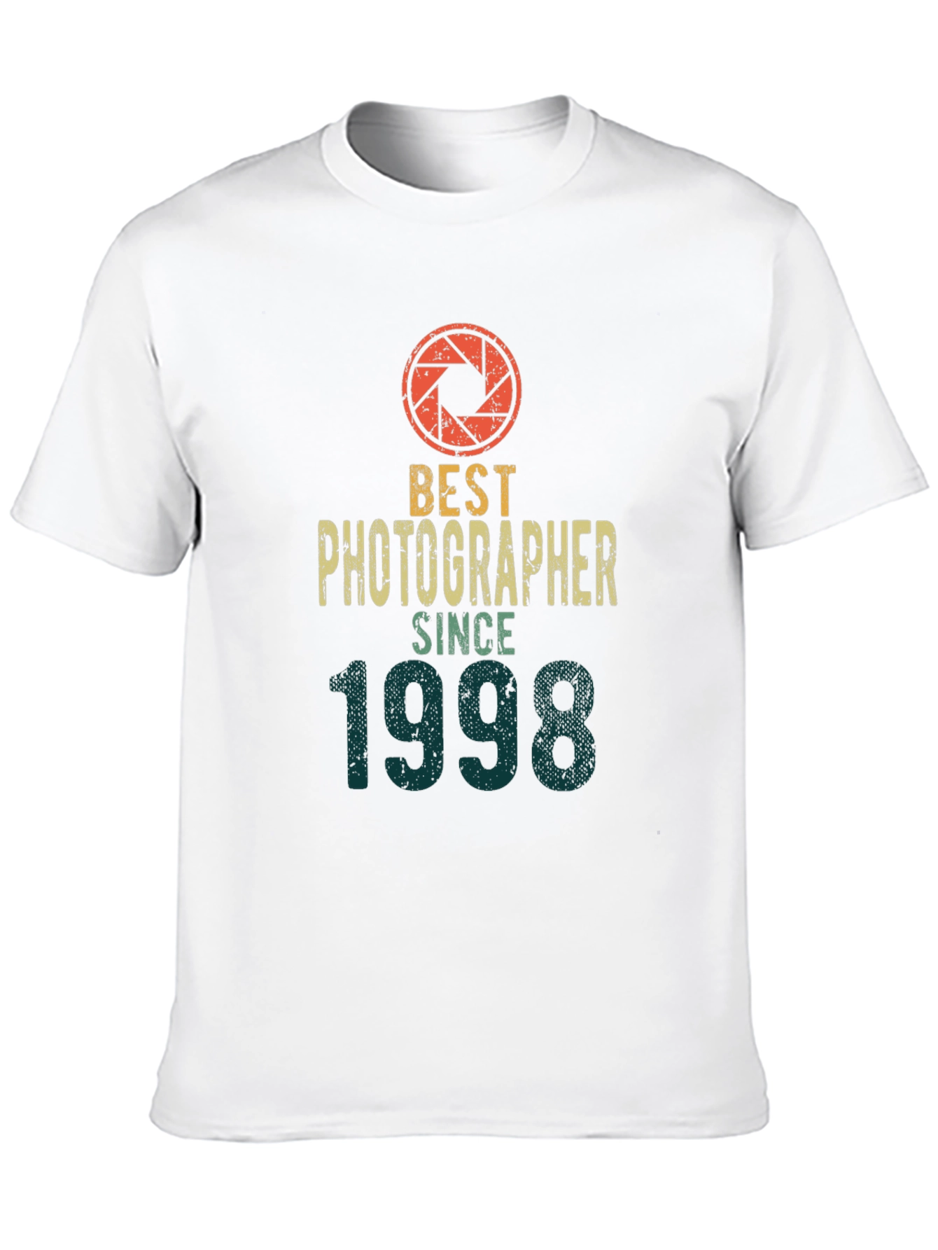 Black Best Photographer Since 1998 T-Shirt view 10