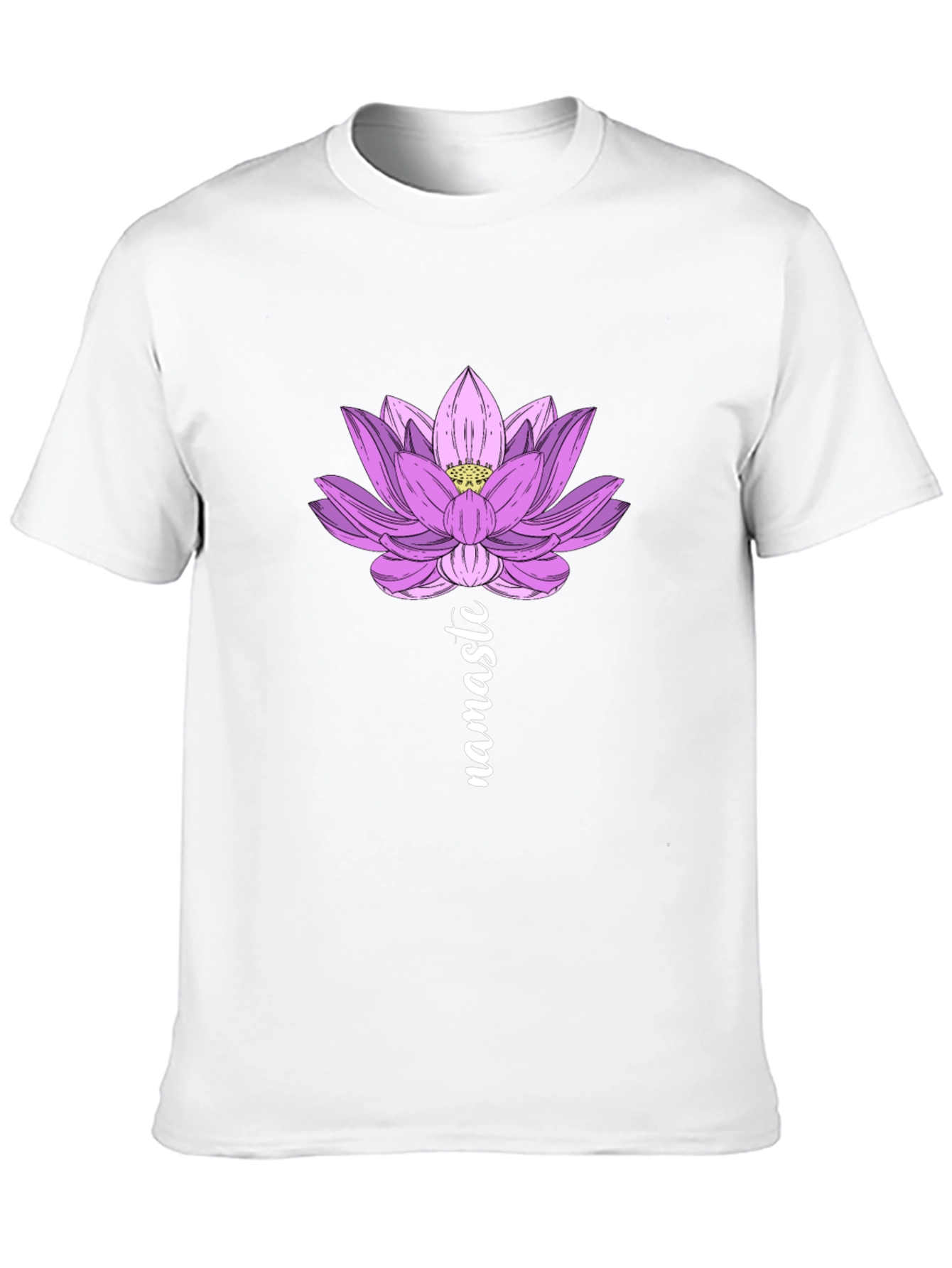 Lotus Namaste Graphic T-Shirt - Yoga Inspired Design - 10