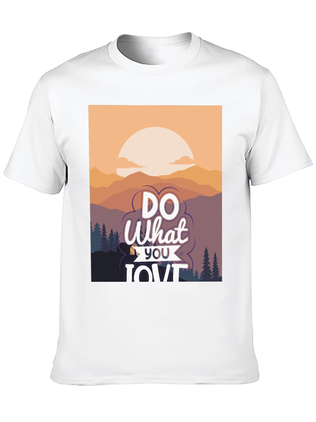 Black Do What You Love Graphic Tee - Black T-Shirt view 10