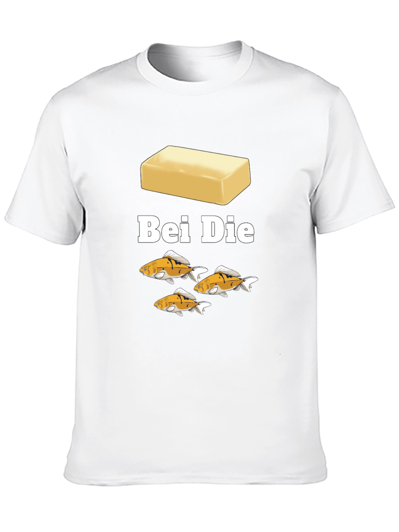 Black Bei Die Soap & Koi Fish T-Shirt view 10