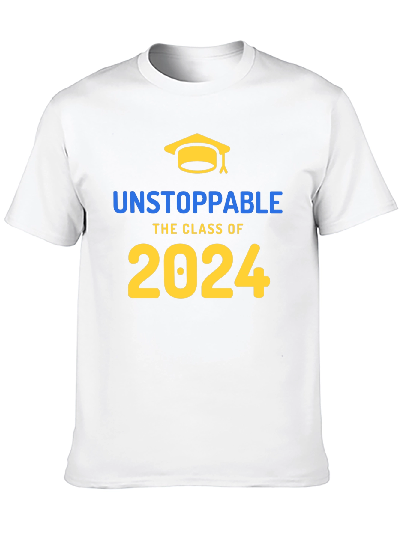 Black Unstoppable Class of 2024 Graduation T-Shirt view 10