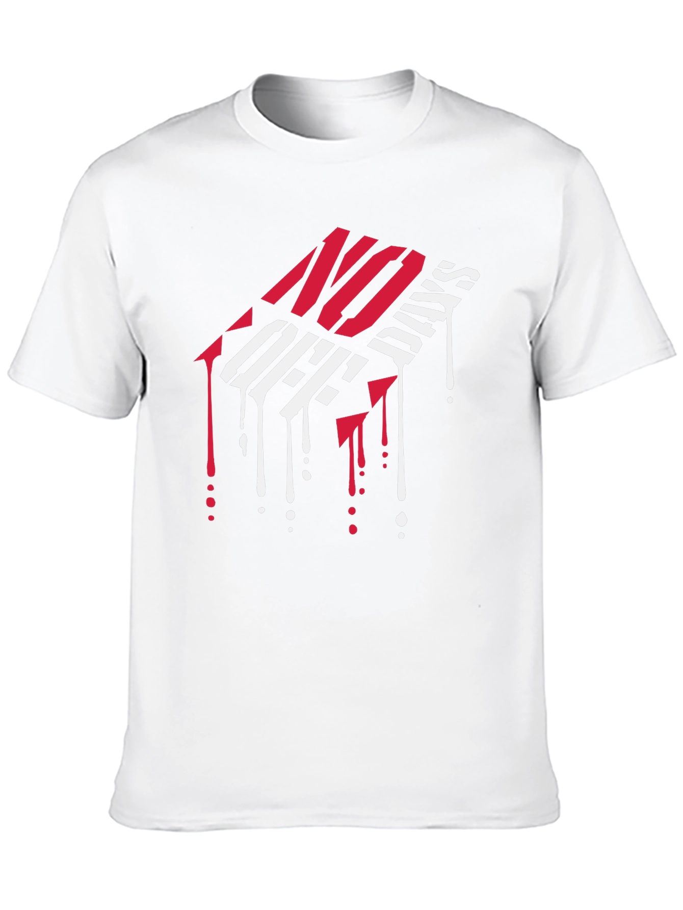 Black No Off Days Graphic Tee - Bold Streetwear T-Shirt view 10