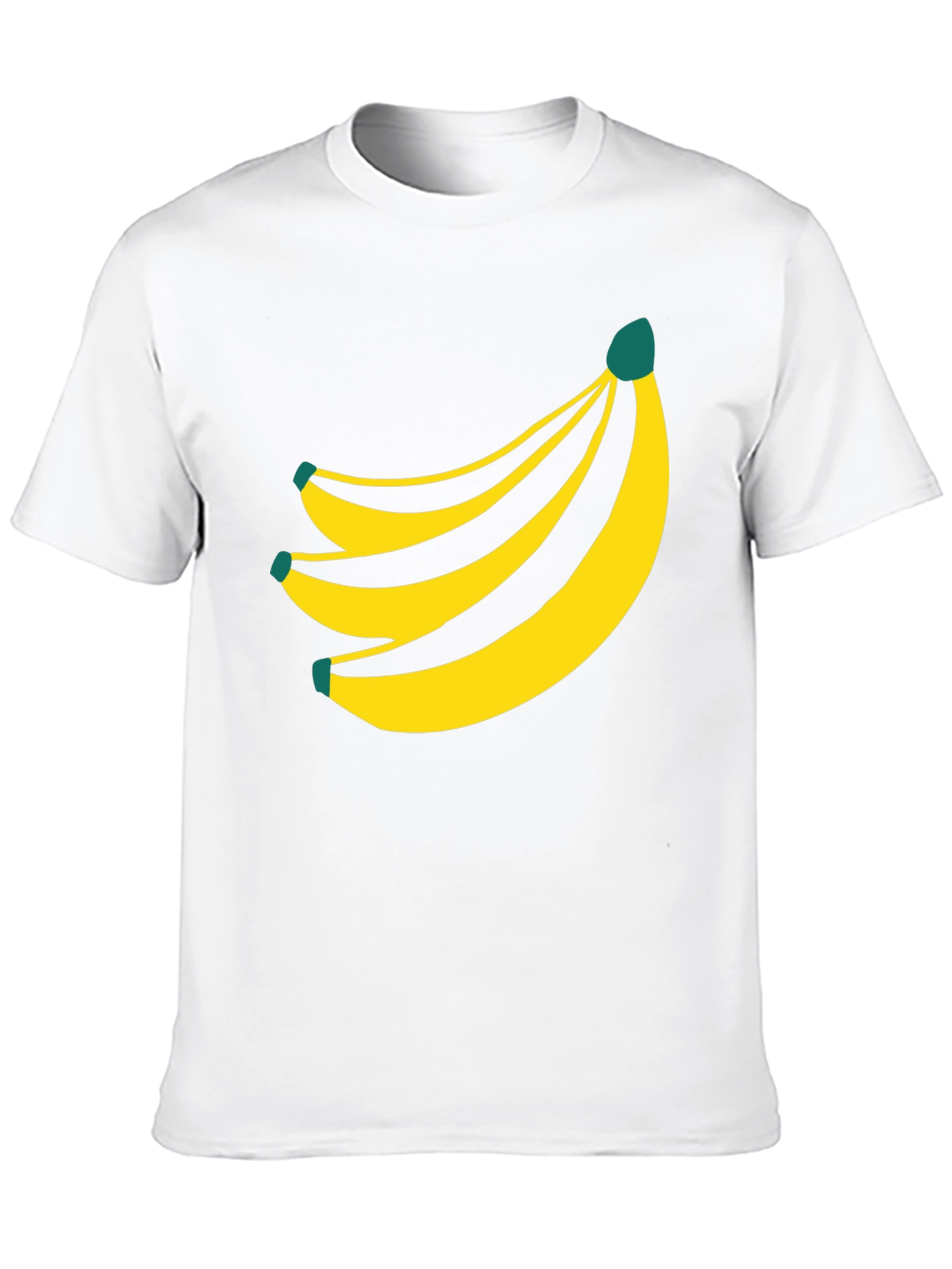 Black Banana Graphic Tee - Unisex Black T-Shirt view 10