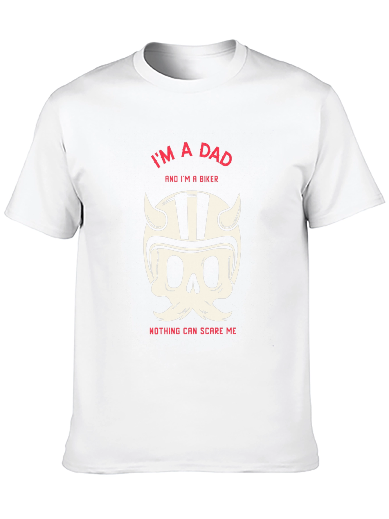 Black I'm a Dad & Biker T-Shirt view 10