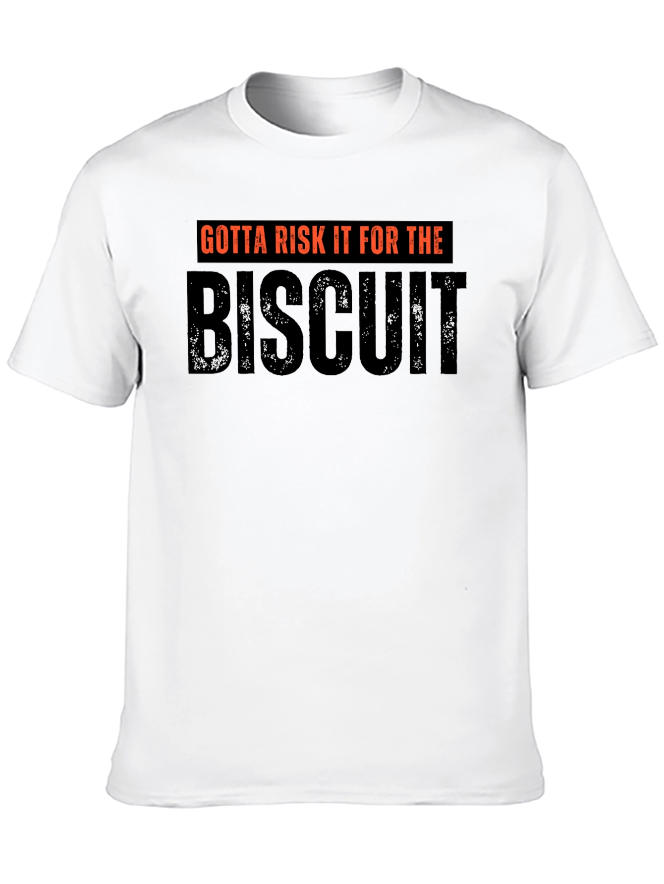 Black Gotta Risk It For The Biscuit Black Tee view 10