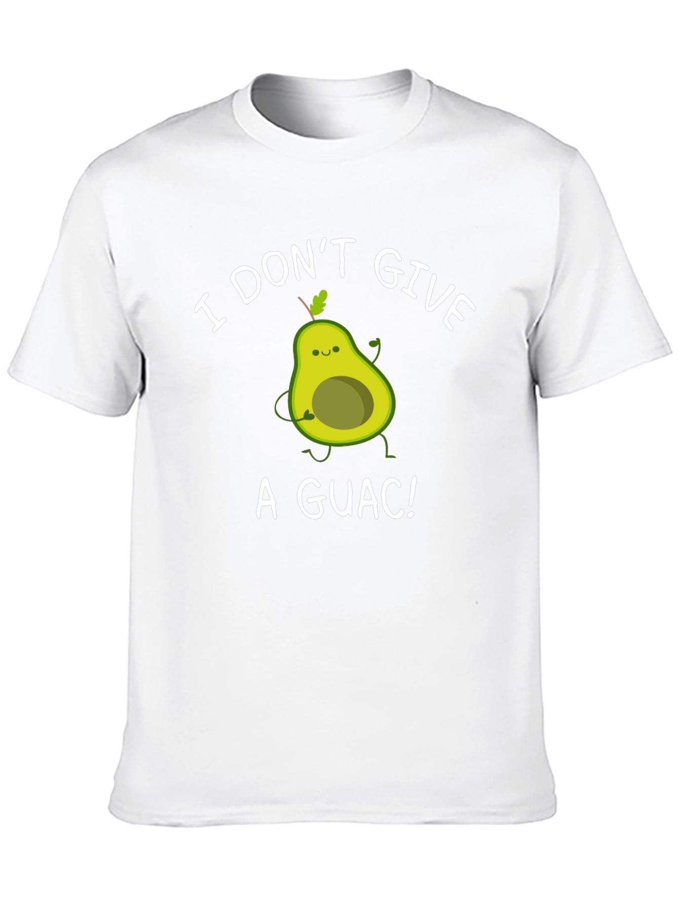 Black Funny Avocado Graphic T-Shirt view 10