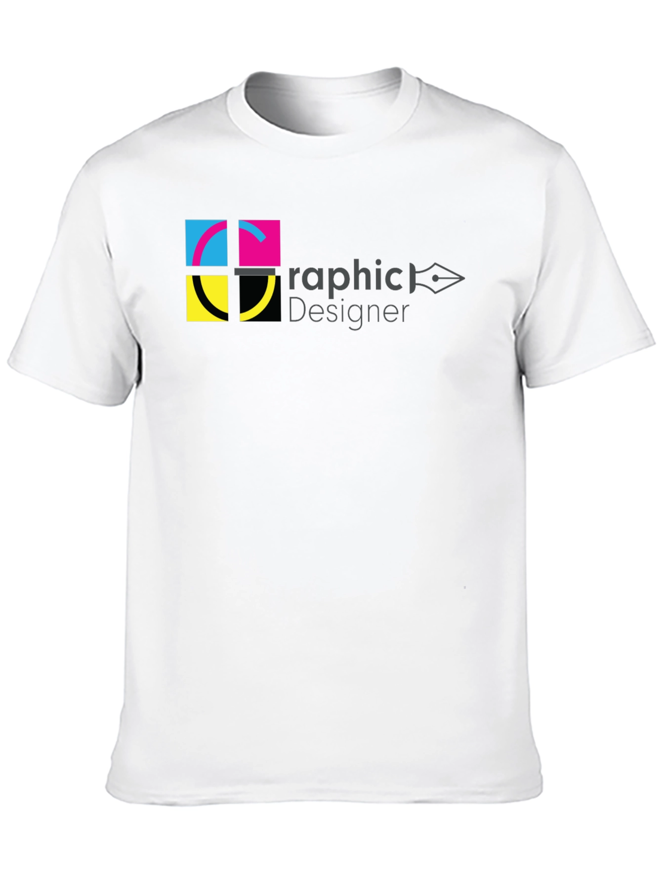 Black Graphic Designer T-Shirt - Creative Design view 10