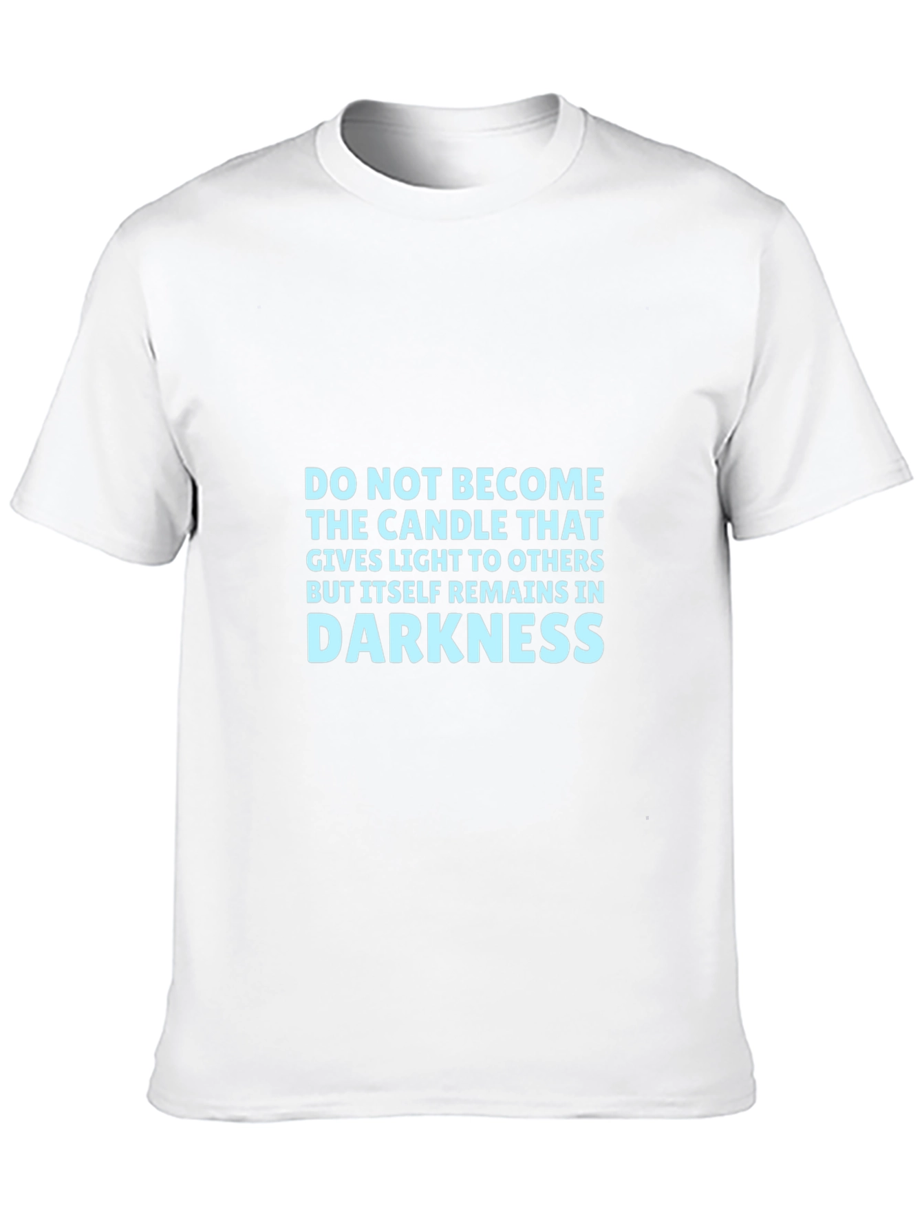 Black Inspirational T-Shirt: Light to Others view 10