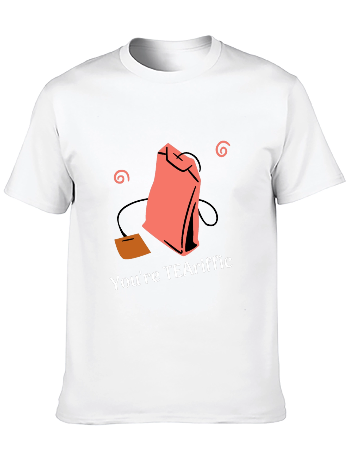 Black You're TEAriffic T-Shirt - Tea Lover Gift view 10