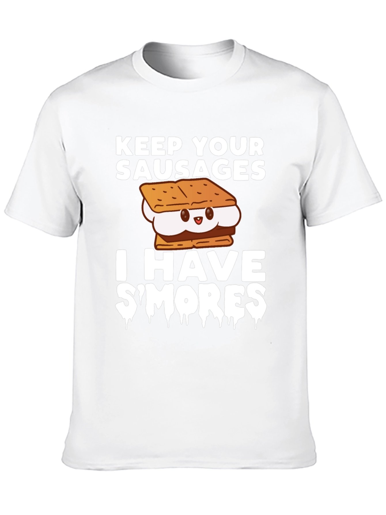 Black Keep Your Sausages I Have S'mores T-Shirt view 10