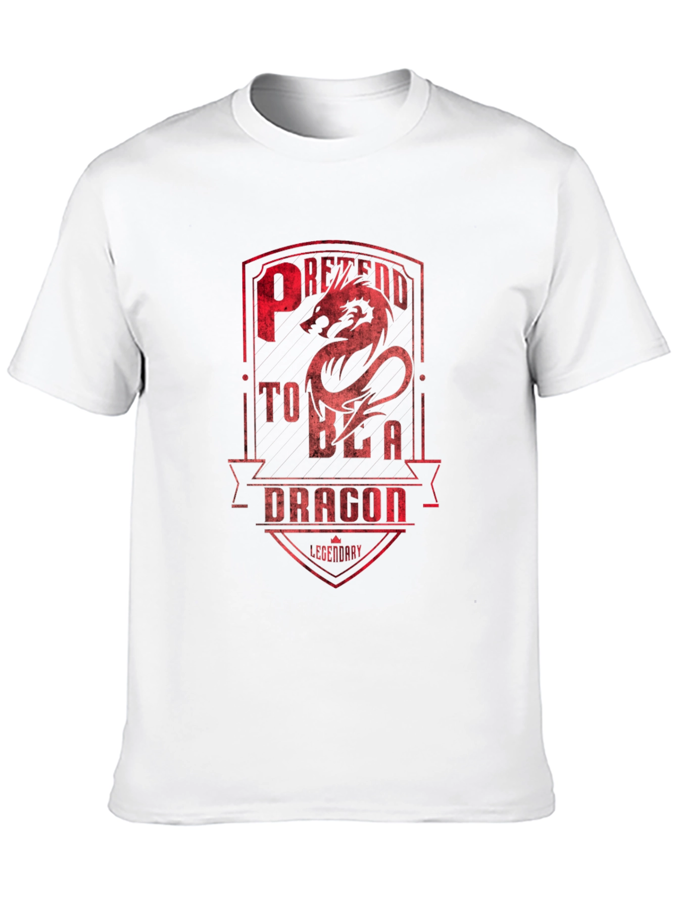 Black Pretend to be a Dragon T-Shirt - Legendary view 10