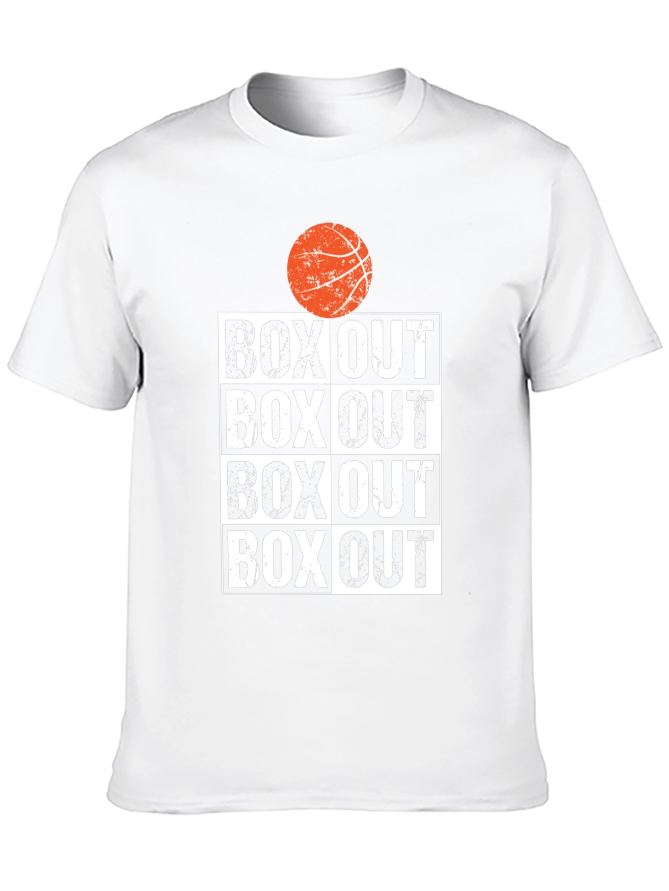 Black Box Out Basketball Graphic Tee - Black view 10