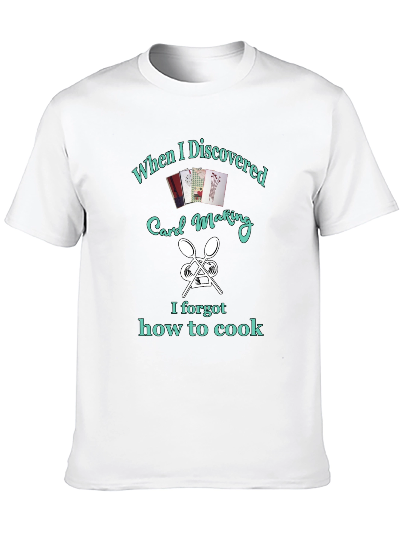Black Card Making Hobbyist T-Shirt - Funny Cook Gift view 10