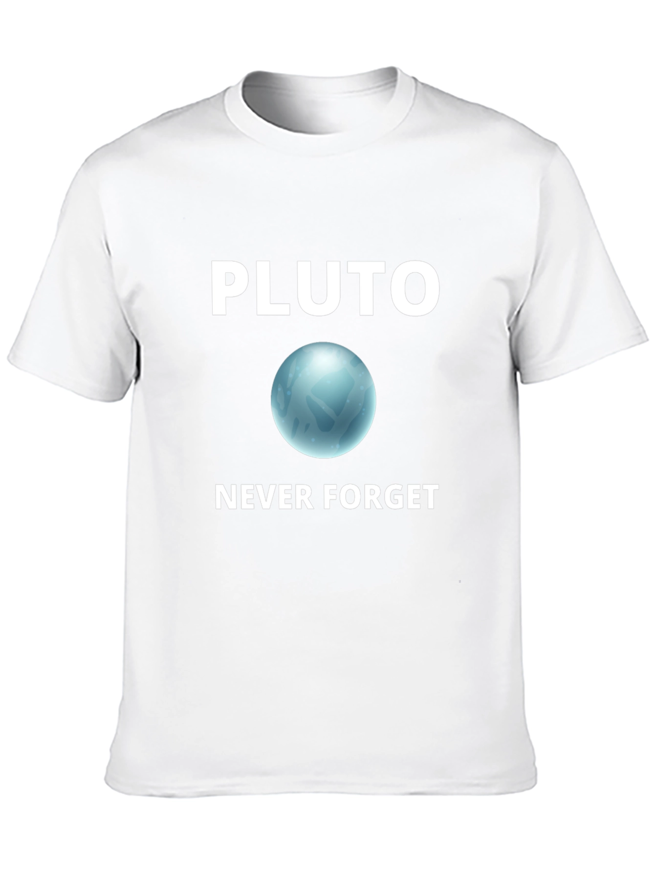 Pluto Never Forget Graphic Tee - Black T-Shirt - 10