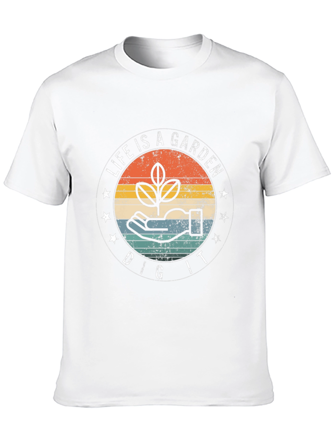 Black Life is a Garden Black Graphic T-Shirt view 10