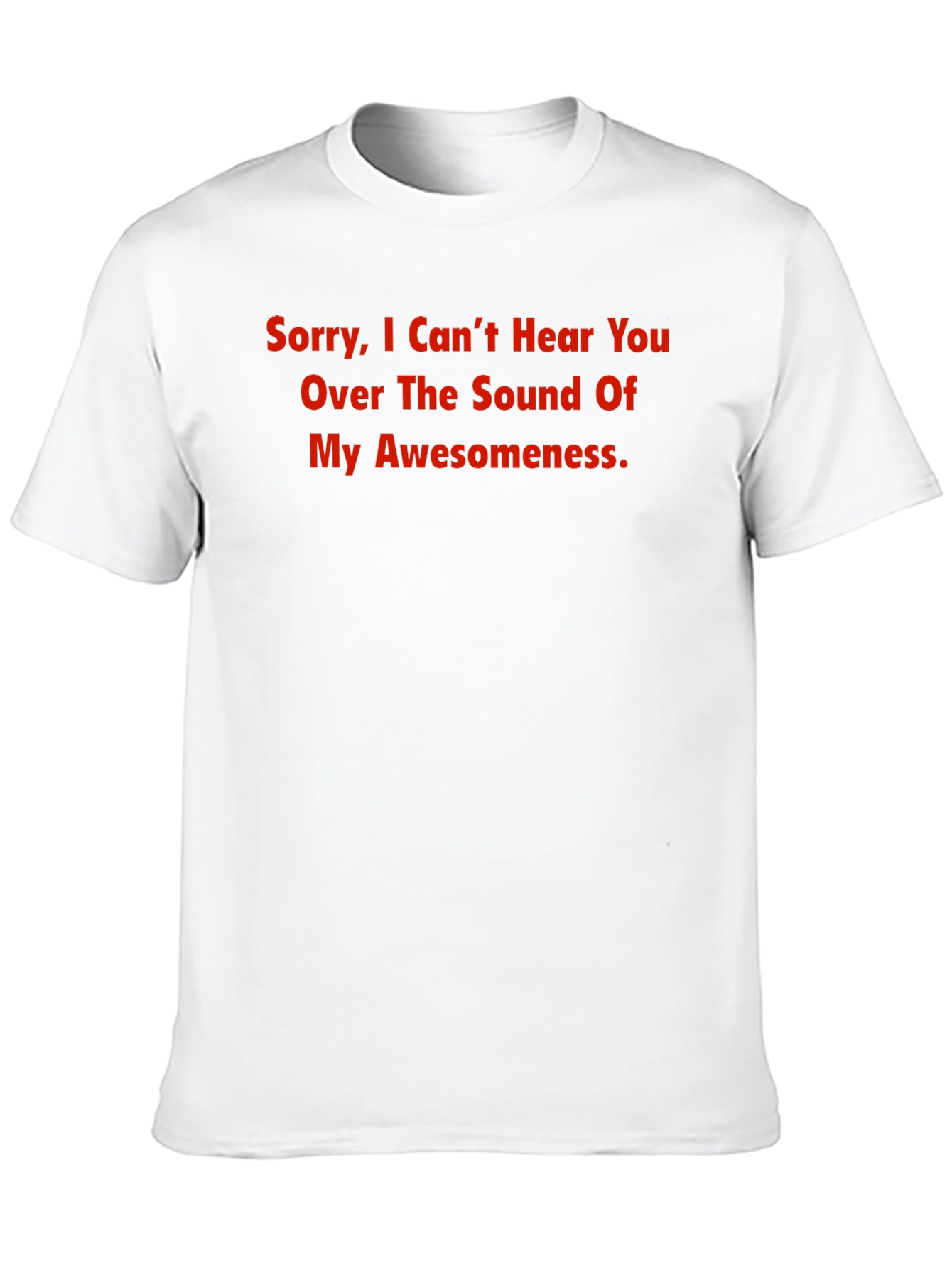 Black Funny Awesome Statement Black T-Shirt view 10