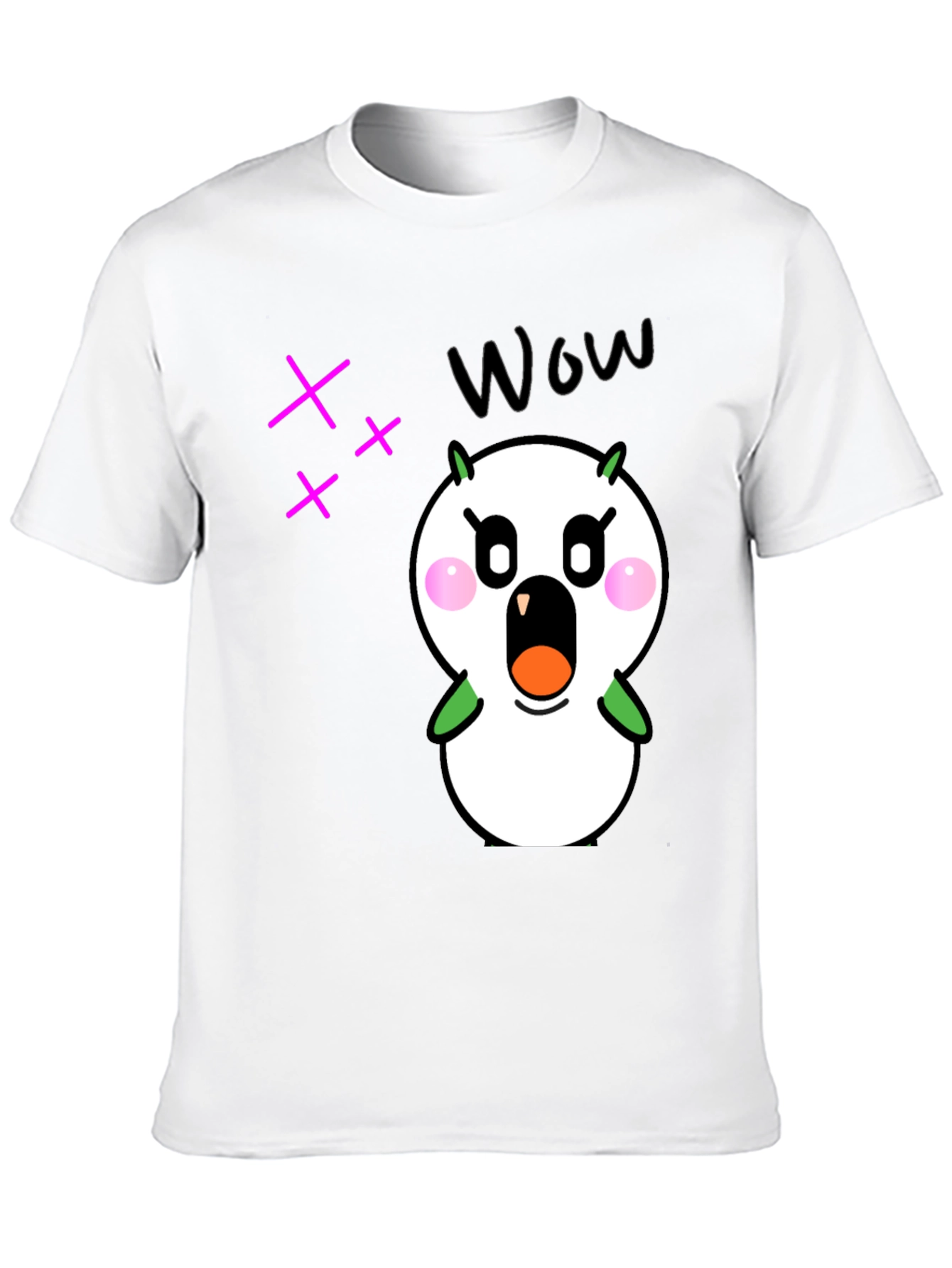 Black Funny Cartoon Character Graphic Black T-Shirt view 10