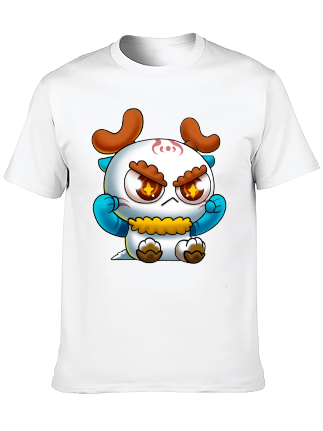 Black Cartoon Character Graphic Tee - Black view 10