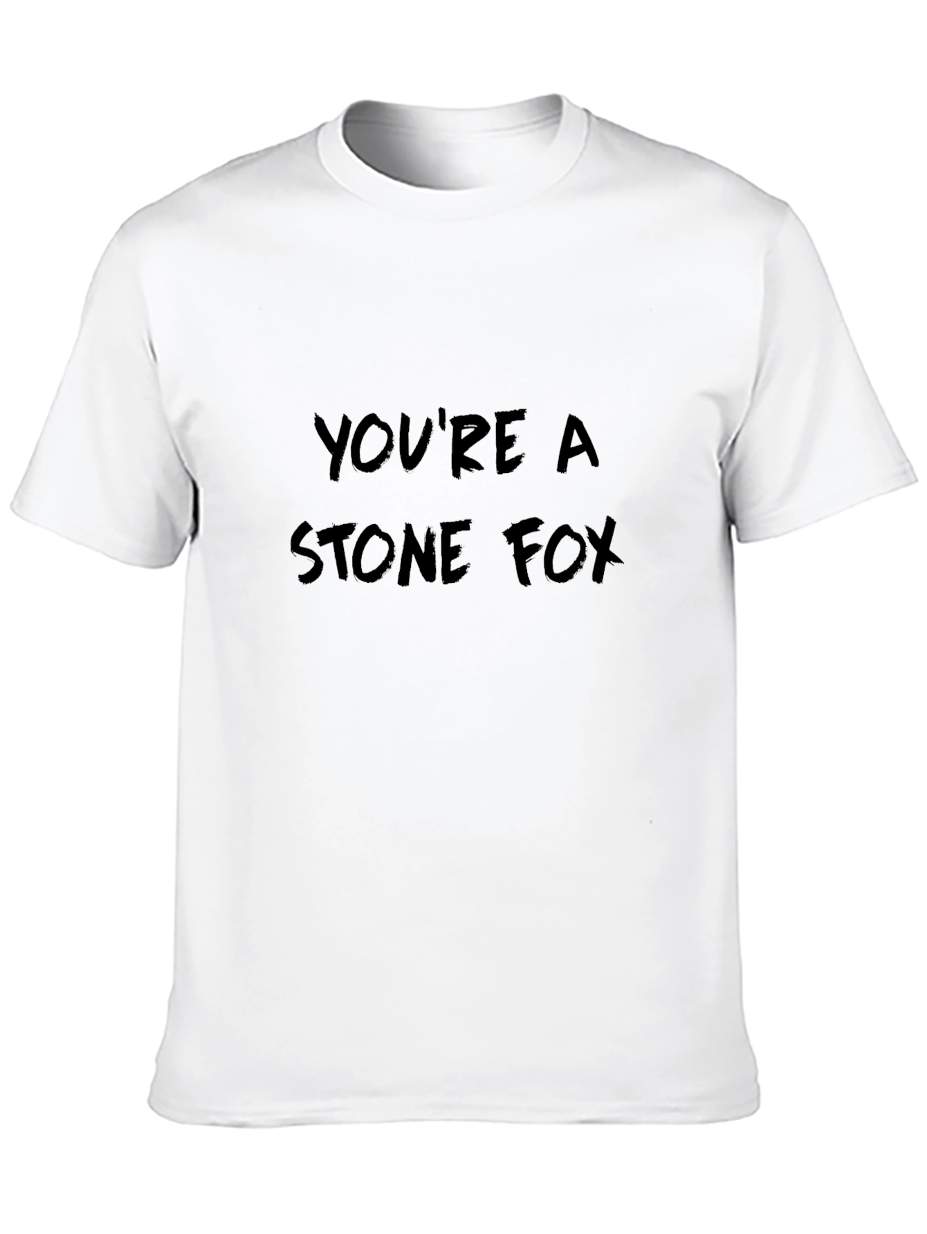 Black You're A Stone Fox Graphic Tee - Black view 10
