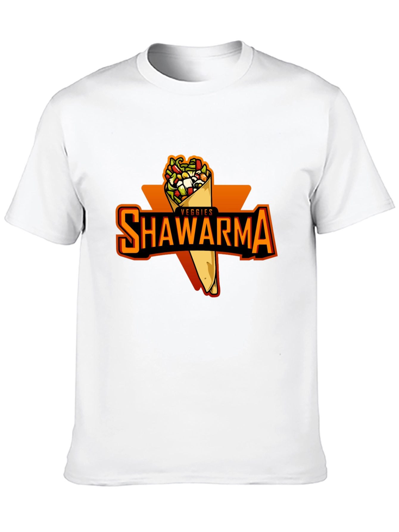 Veggie Shawarma T-shirt - Unisex Graphic Tee - 10