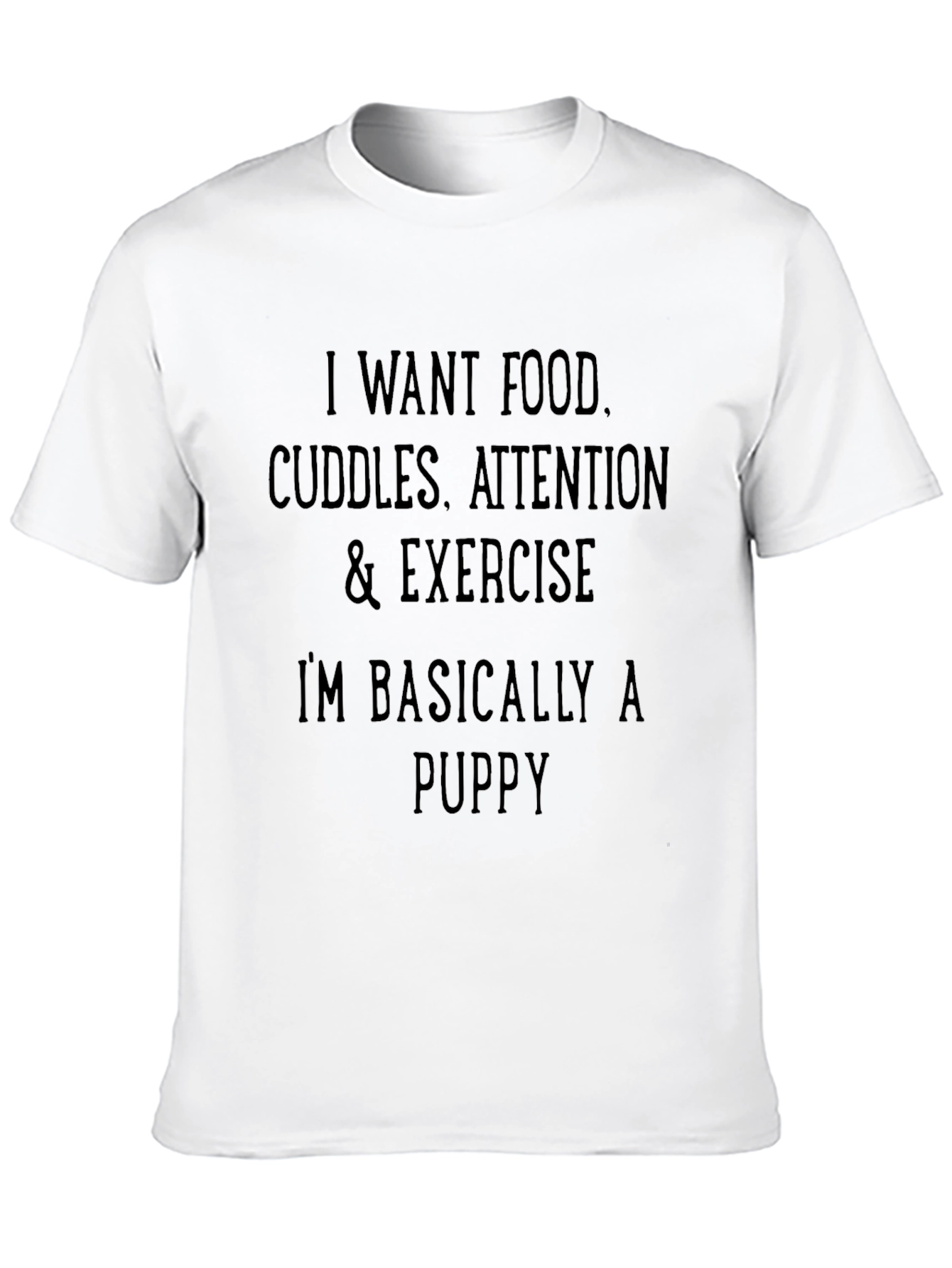 Black Puppy Needs Black T-Shirt - Funny Pet Lover Tee view 10
