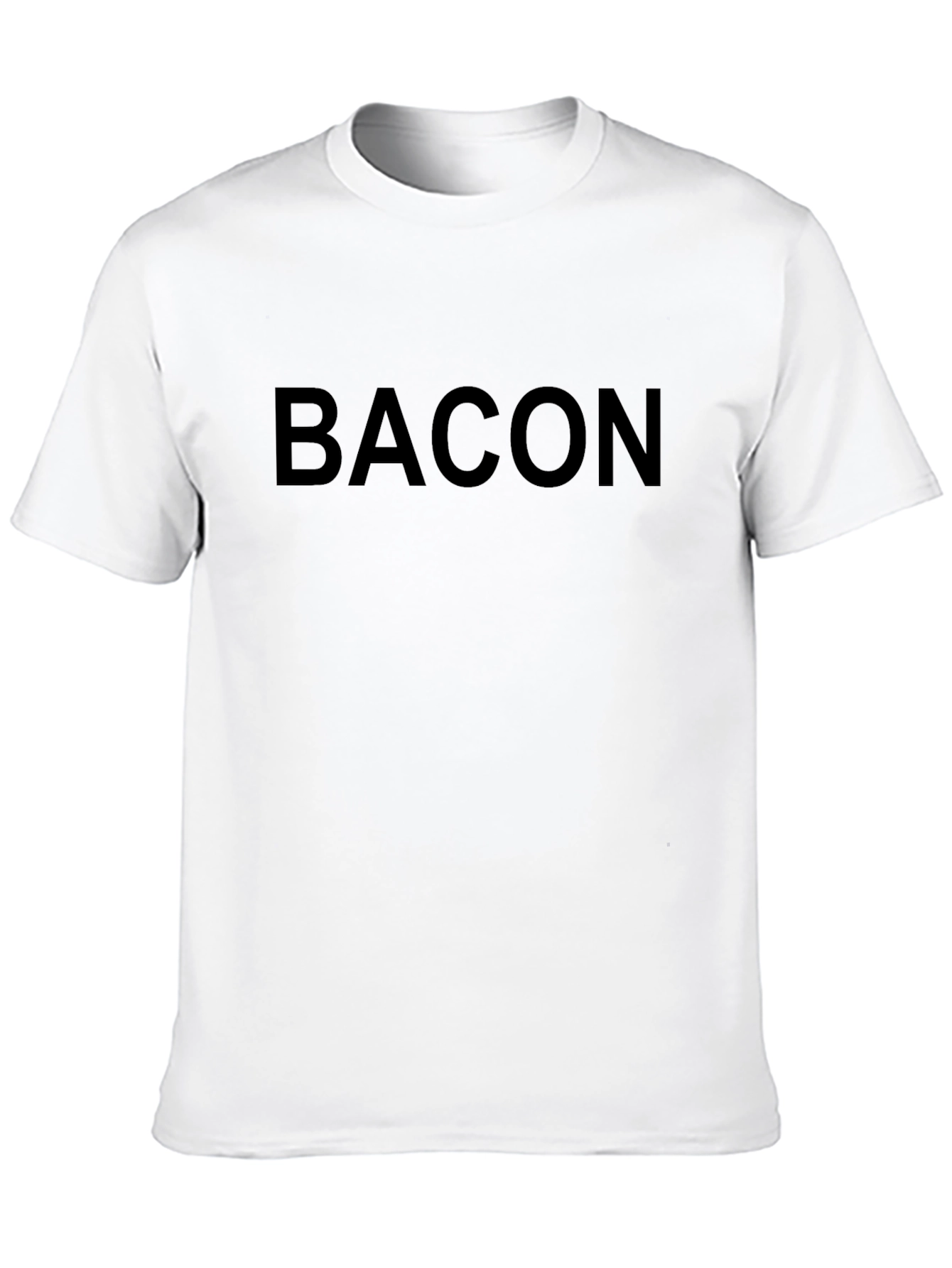 Black Bacon Black Graphic Tee - Comfortable Fit view 10