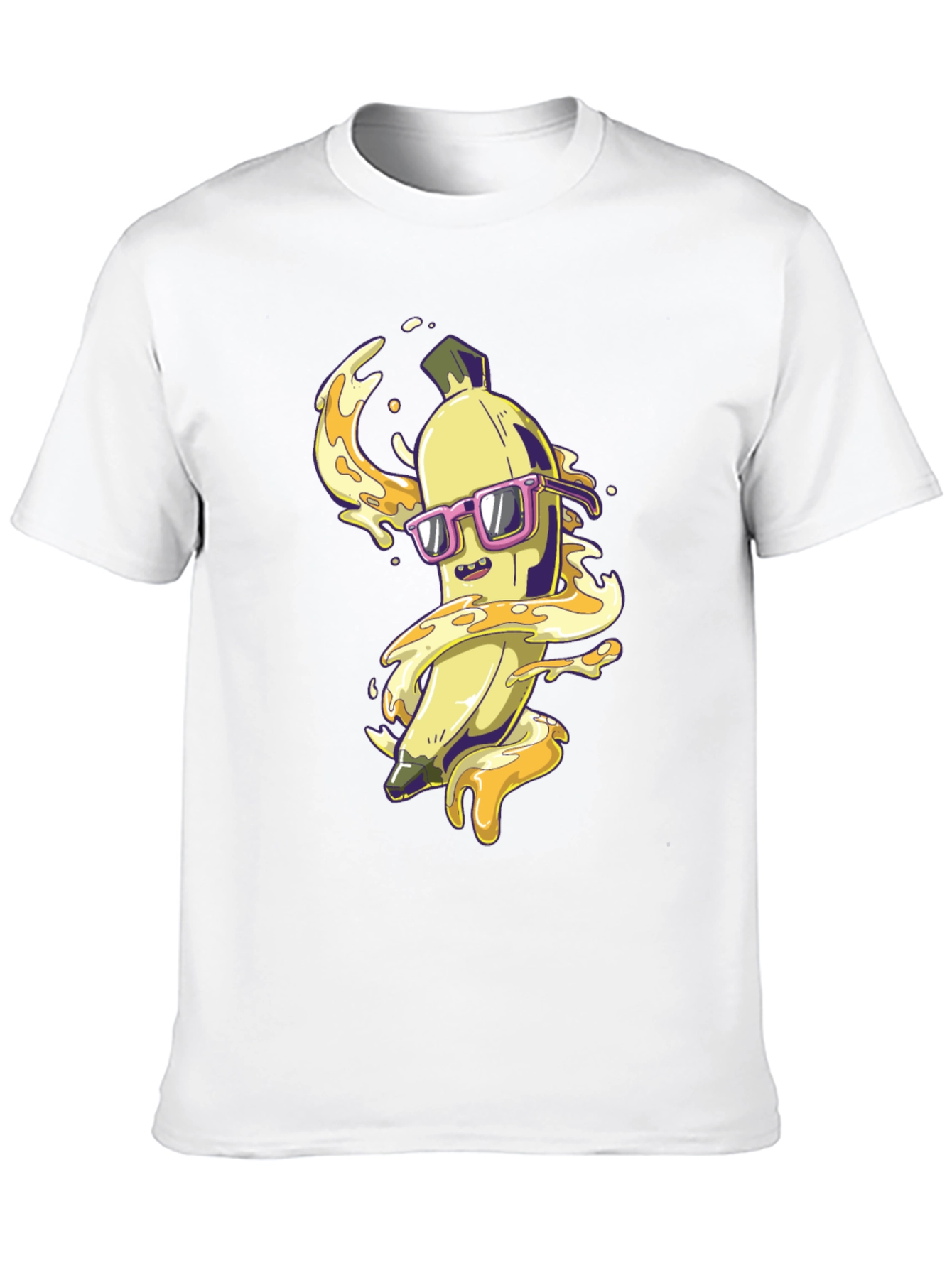 Black Cool Banana Graphic T-Shirt view 10