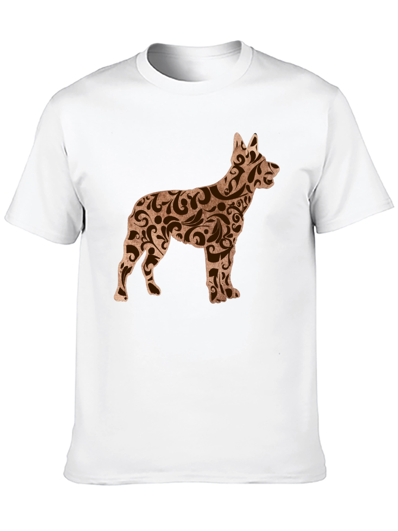 Black Dog Breed Art T-Shirt - Stylish Canine Design view 10