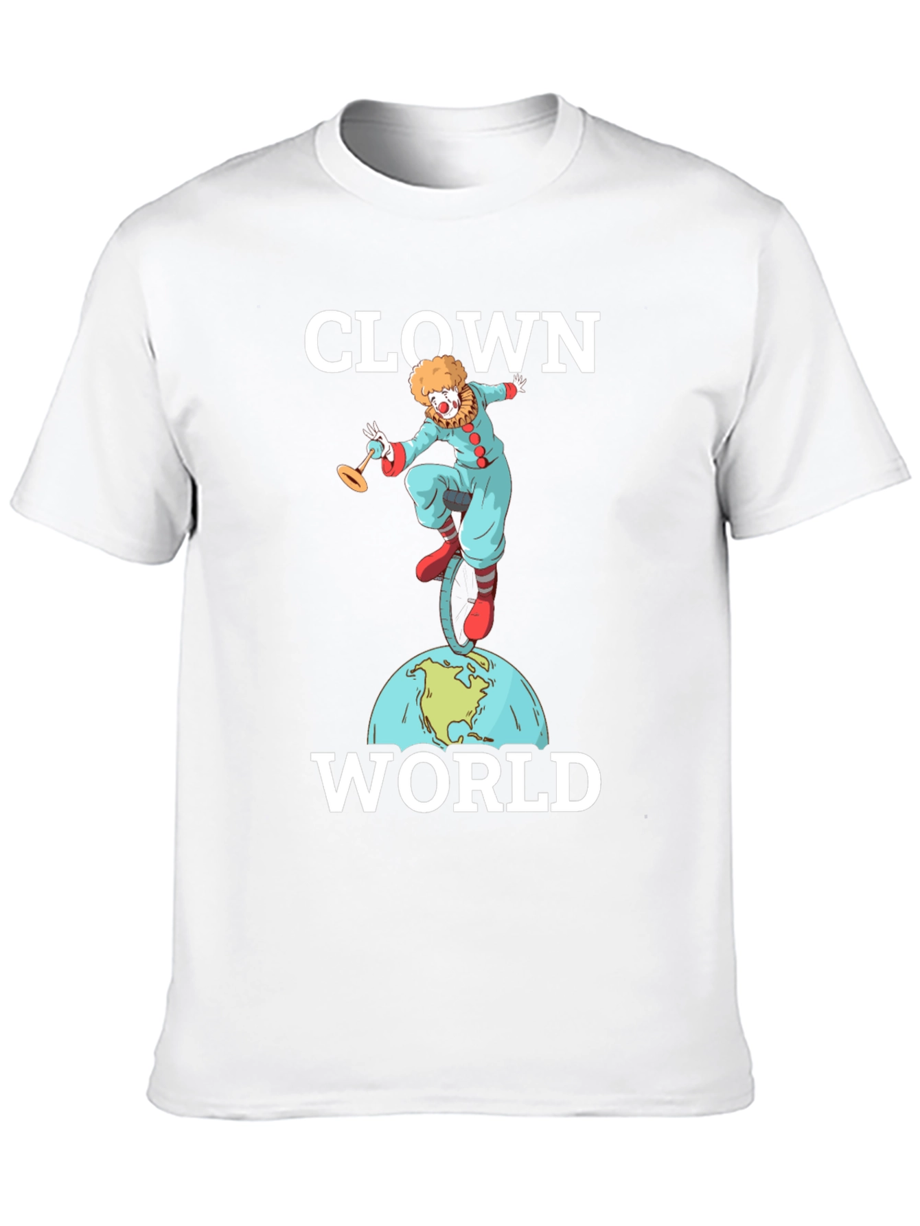 Black Clown World Graphic T-Shirt view 10