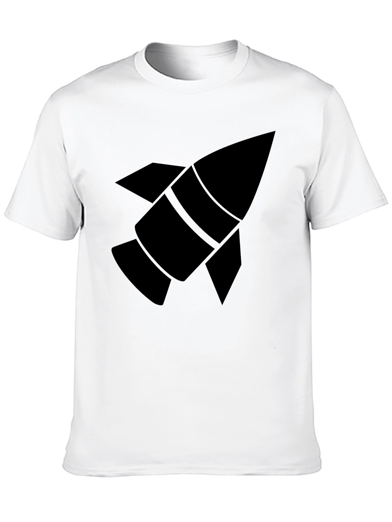 Black Rocket Graphic Black T-Shirt view 10