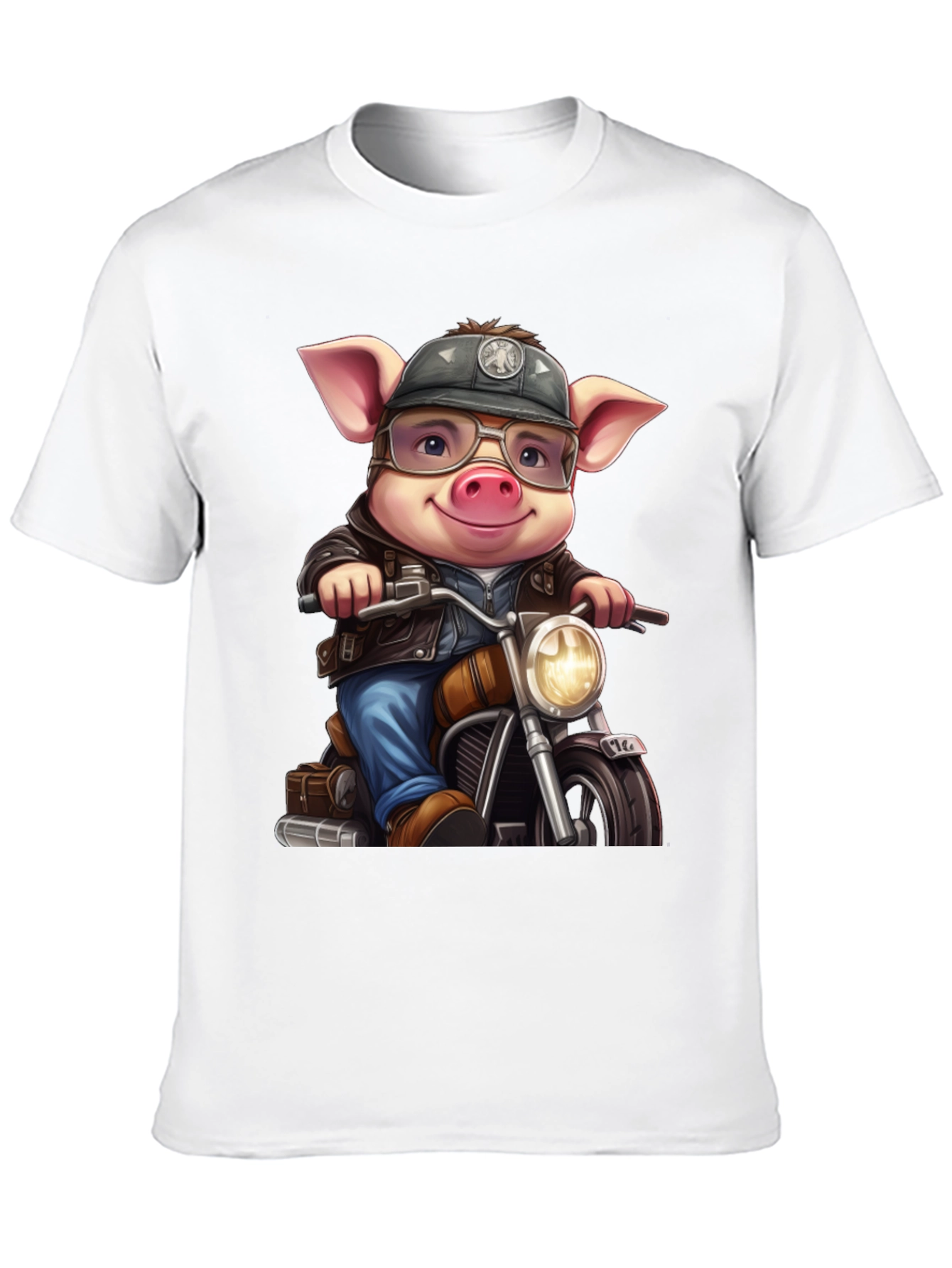 Pig Biker T-Shirt - 10