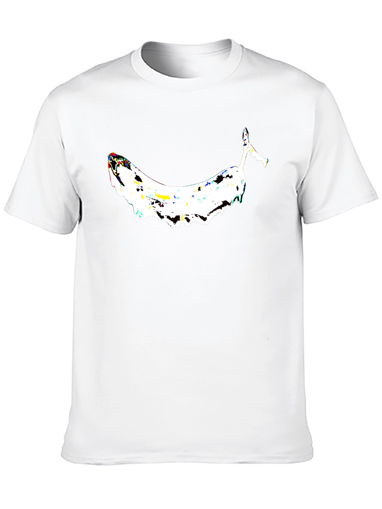 Black Melting Banana Graphic Tee - Cool & Quirky view 10