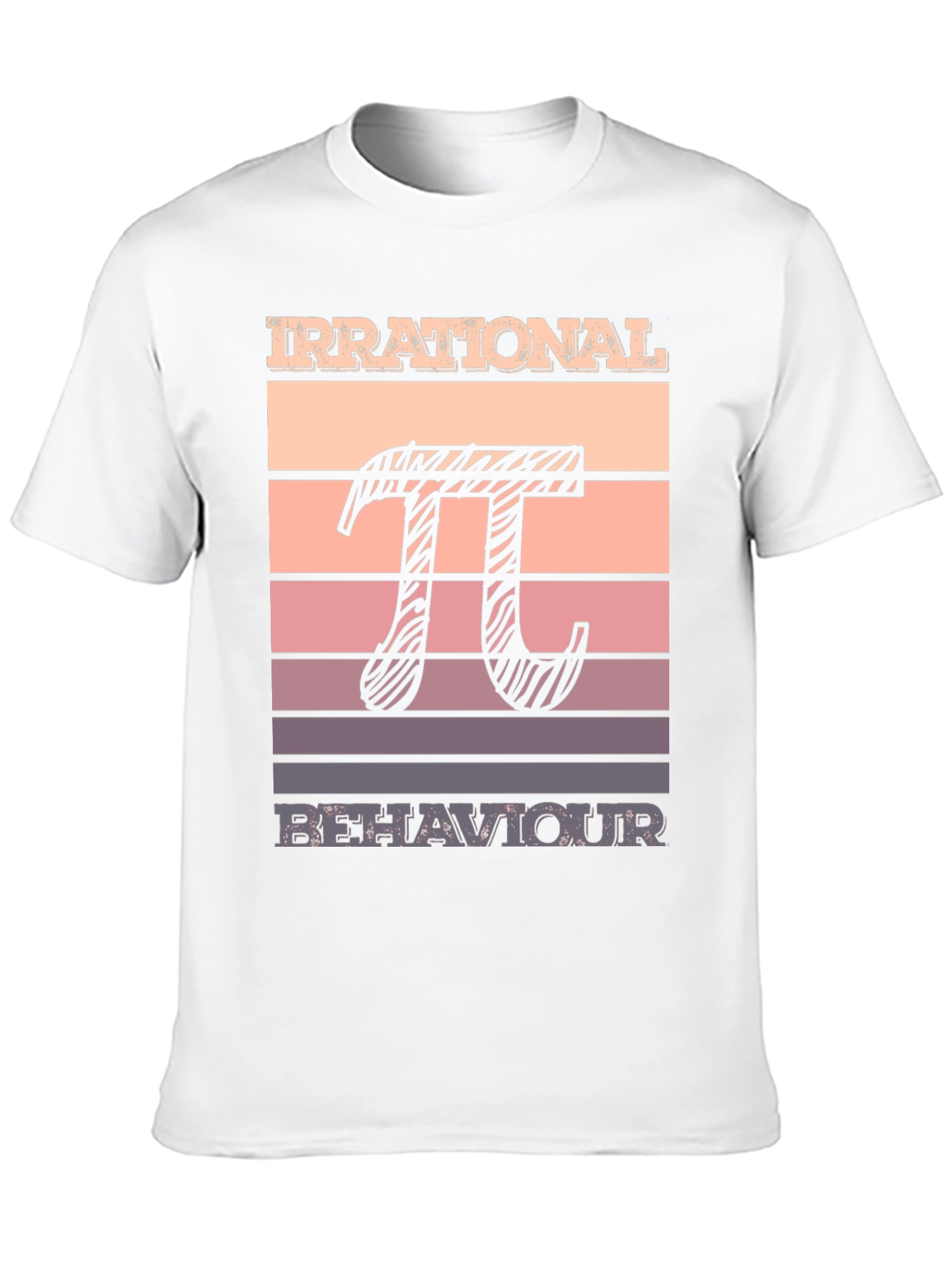 Black Irrational Behaviour T-Shirt - Pi Math Lover Tee view 10