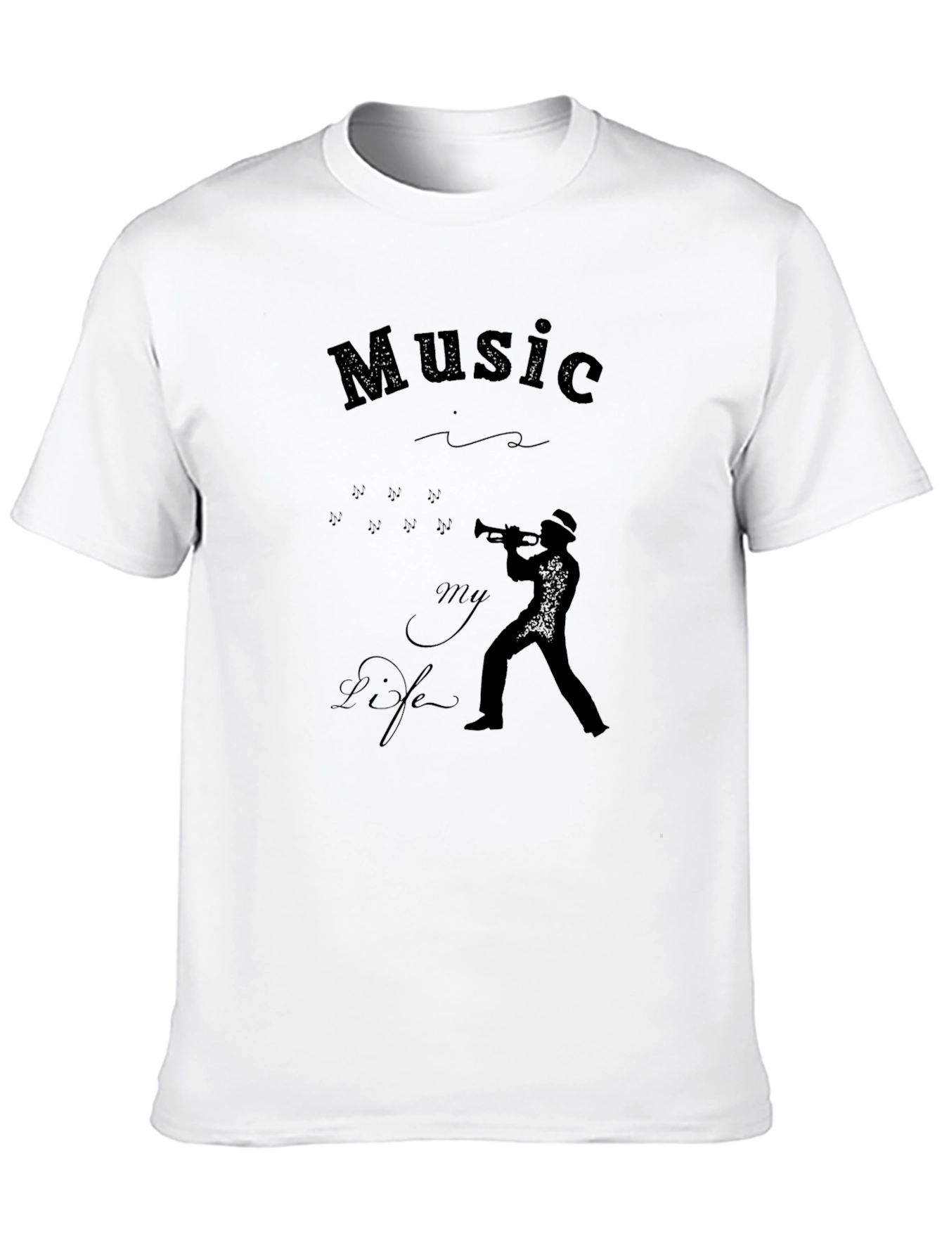 Black Music is My Life Graphic Tee view 10