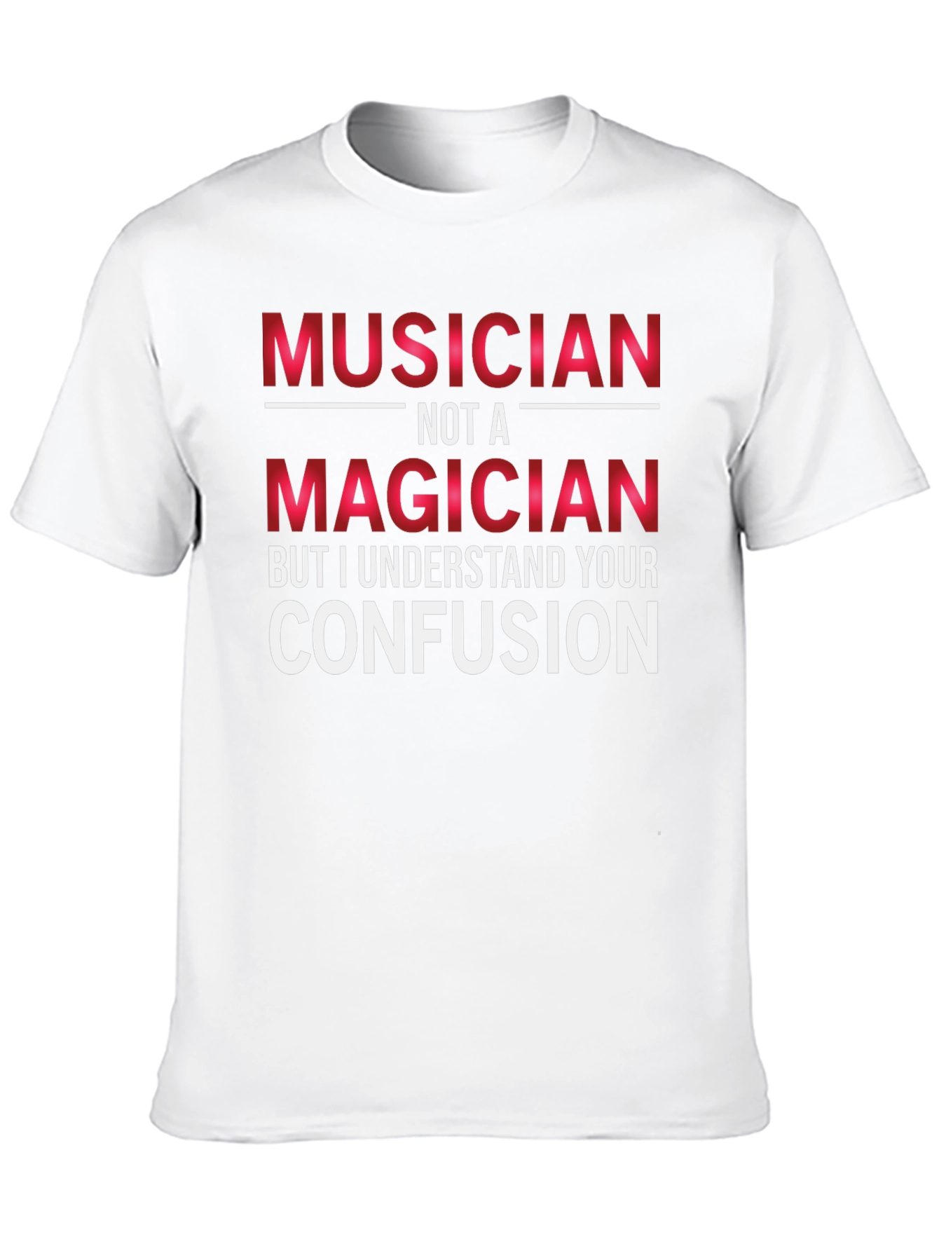 Black Musician Not A Magician Graphic T-Shirt view 10