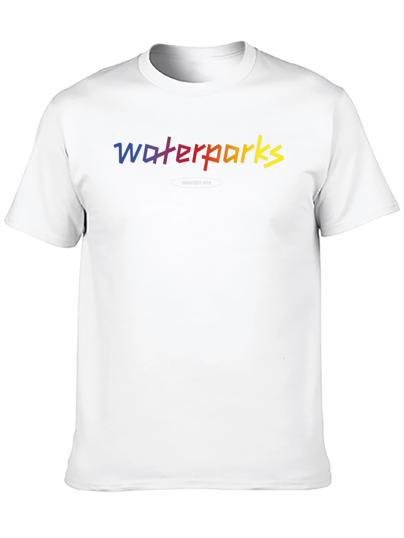 Black Waterparks Greatest Hits Black T-Shirt view 10