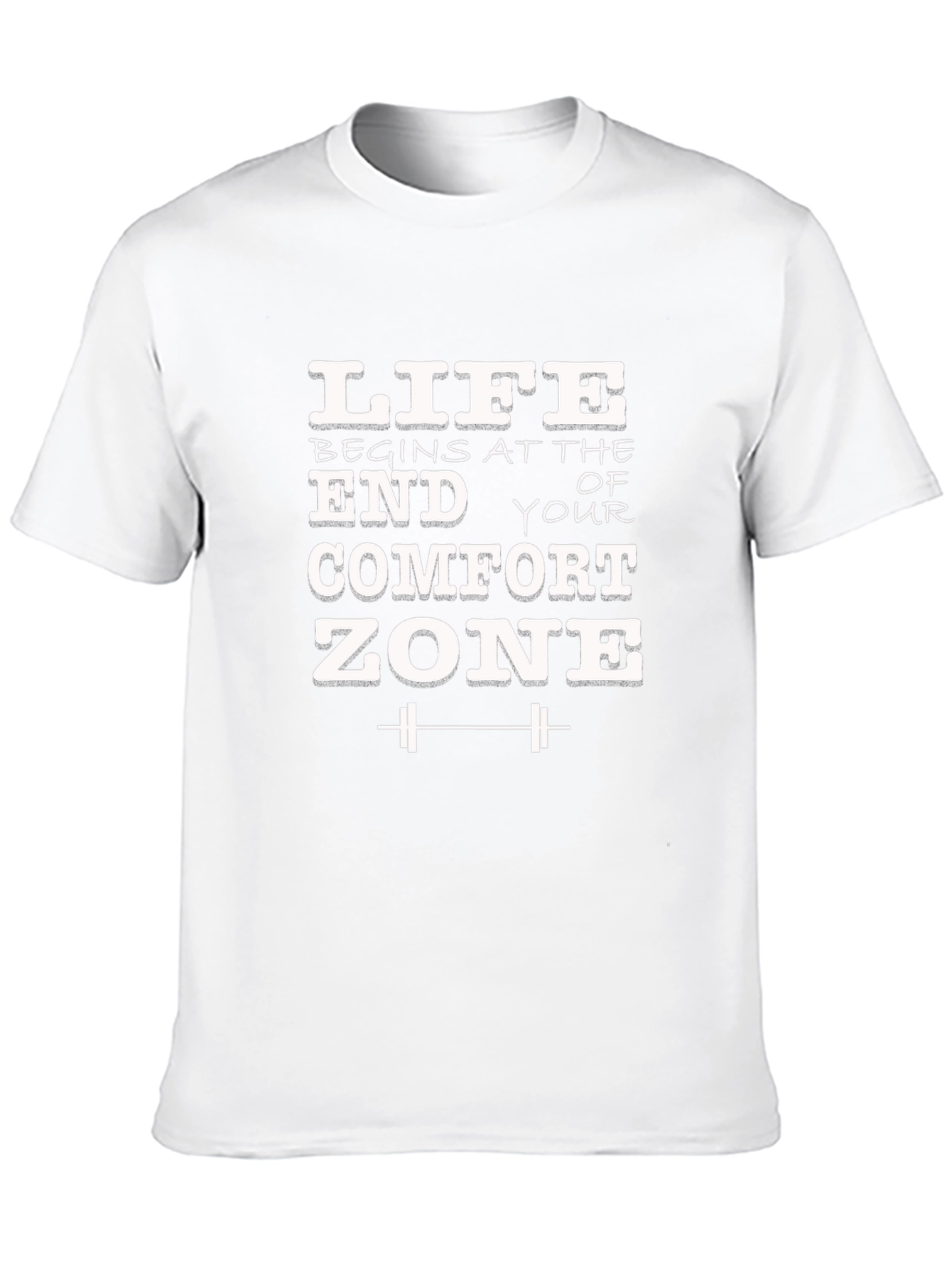 Black Life Begins At The End of Your Comfort Zone T-Shirt view 10