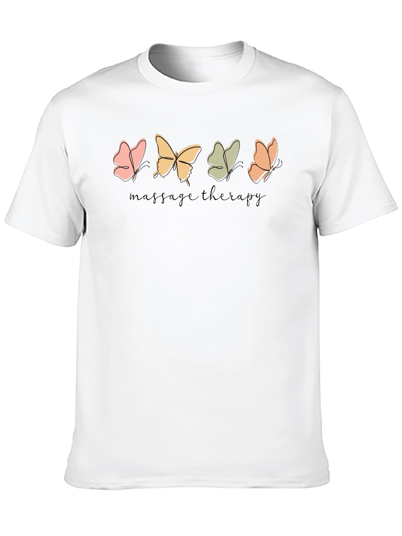 Massage Therapy Butterfly T-Shirt - 10