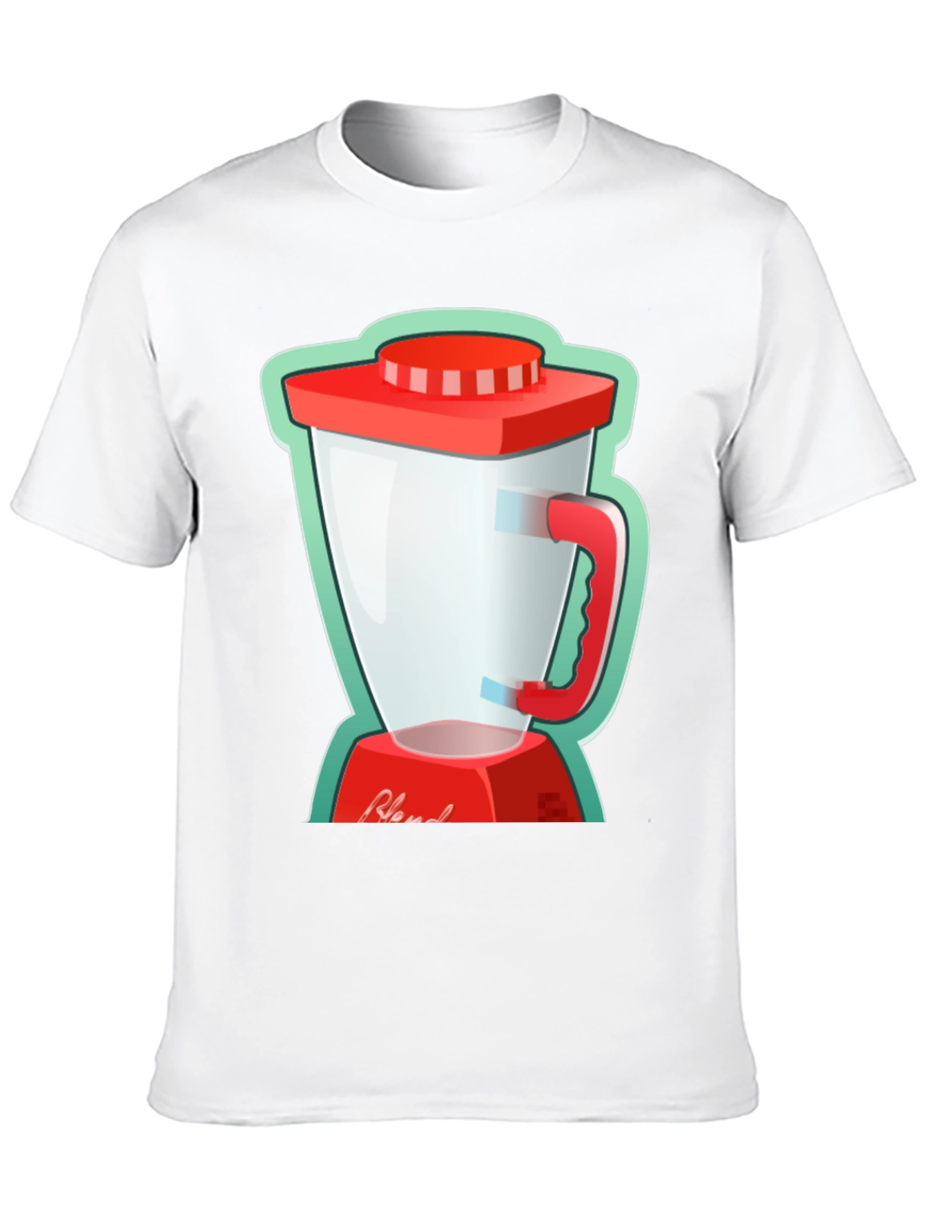 Black Blend Graphic Tee - Black Cotton T-Shirt view 10