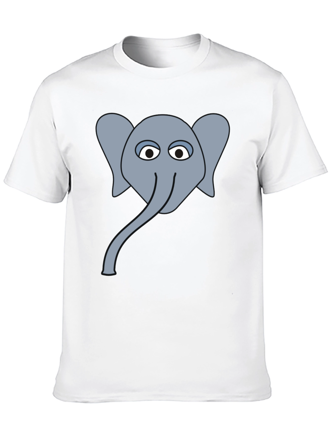 Black Elephant Graphic Tee - Men's Black T-Shirt view 10