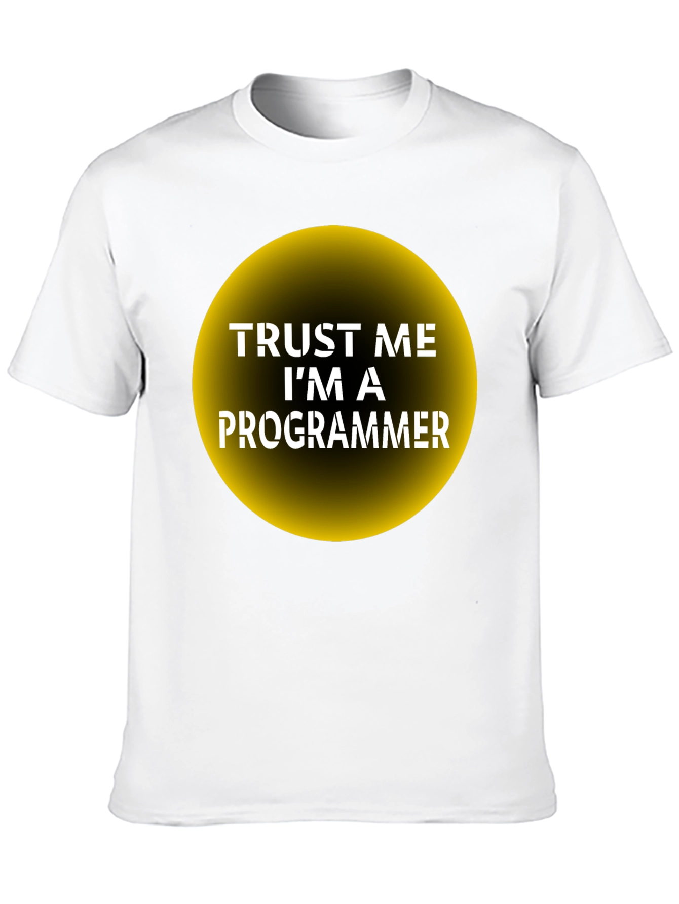 Black Trust Me I'm a Programmer T-Shirt view 10