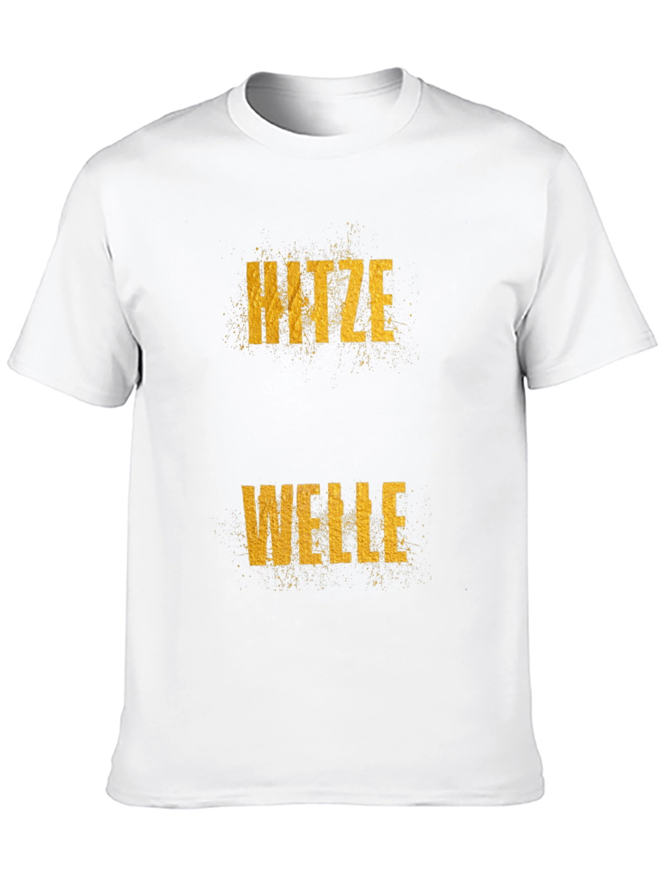 Black Hitzewelle Black Graphic Tee - Heatwave T-Shirt view 10