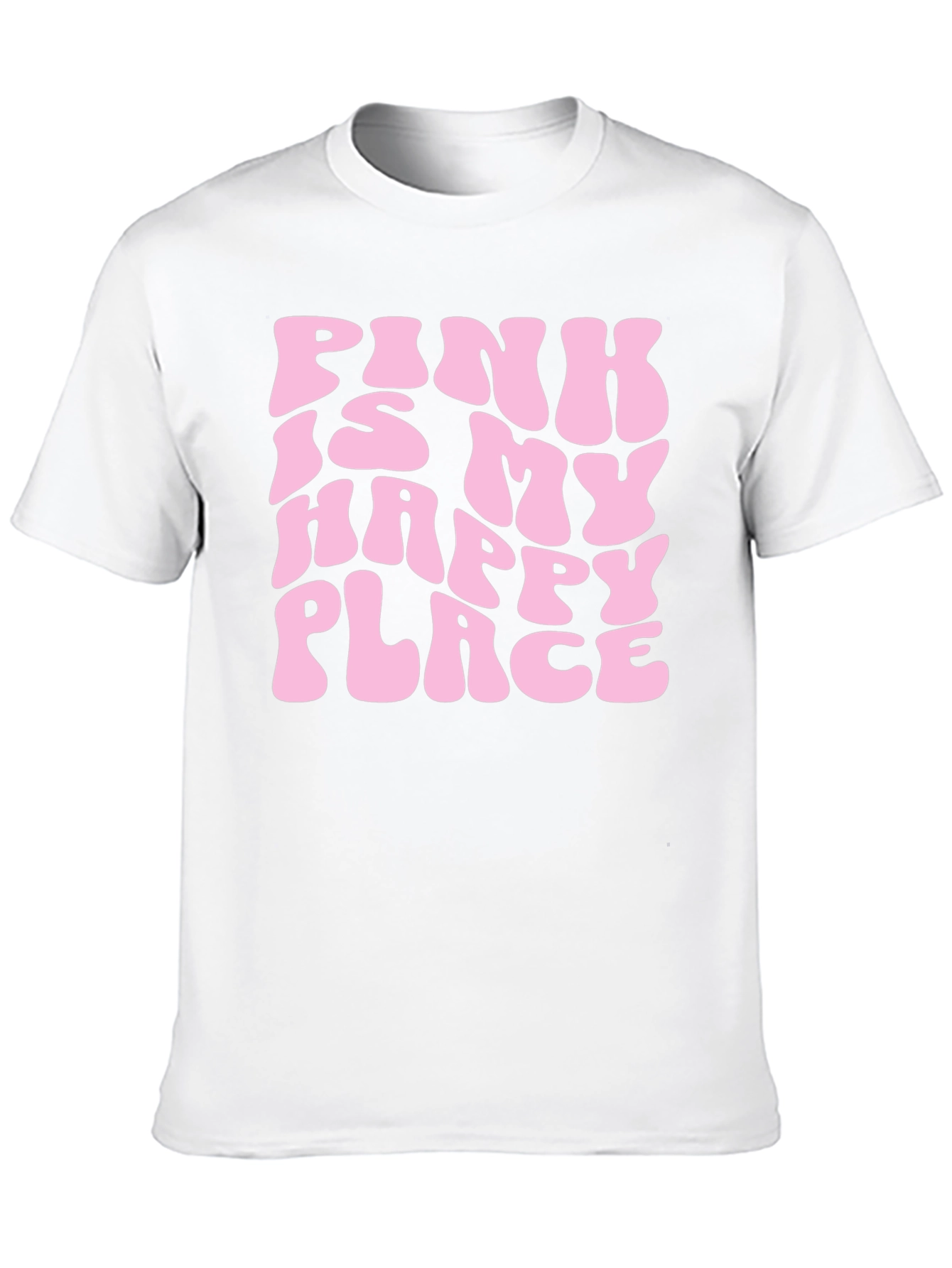 Black Pink is My Happy Place Graphic Tee - Soft & Comfy! view 10